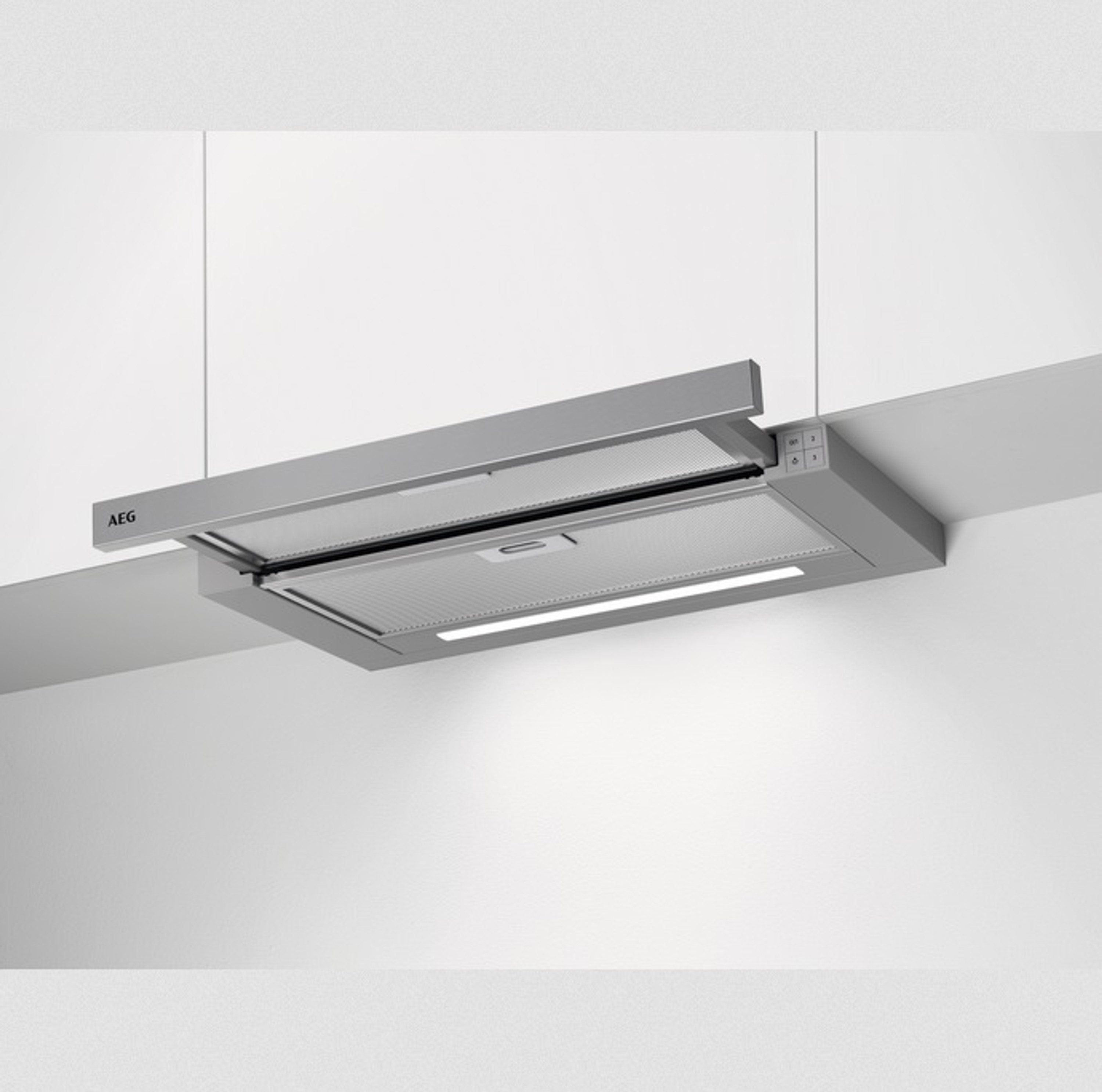 AEG Flachschirmhaube DPB3640M DPB3640M, LED-Beleuchtung