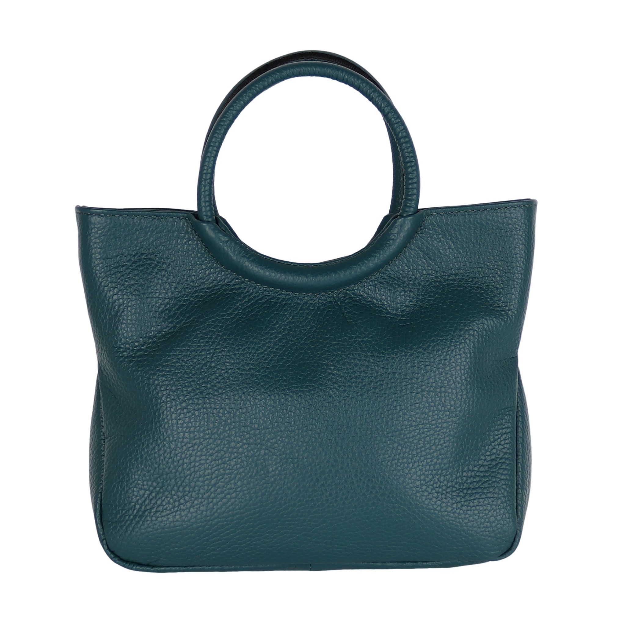 MIRROSI Henkeltasche Damen Umhängetasche Crossbody Bag, Echtleder Made In Italy, Damen Tasche 26x20x8cm