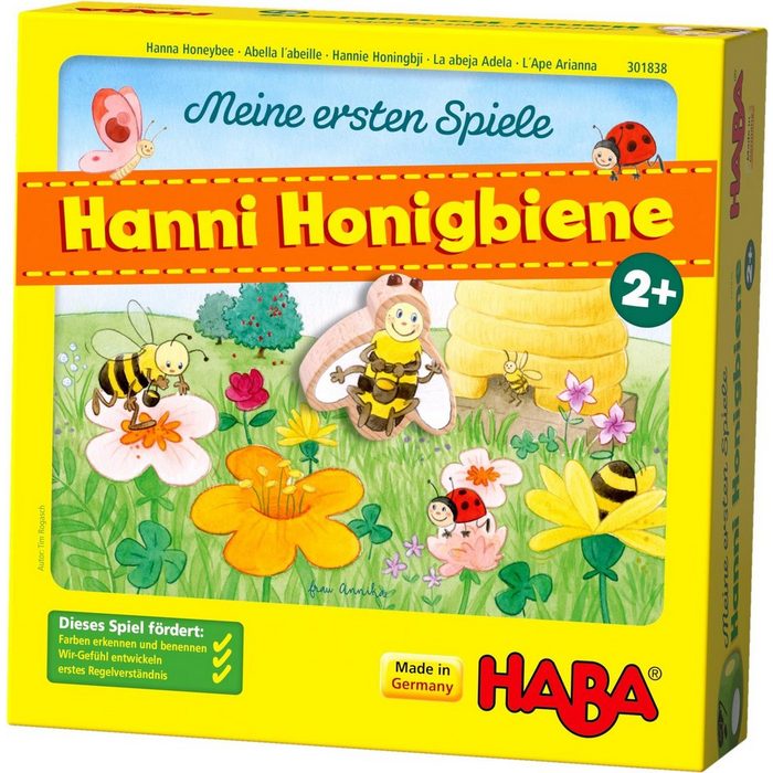 Haba Spiel Meine ersten Spiele - Hanni Honigbiene Made in Germany