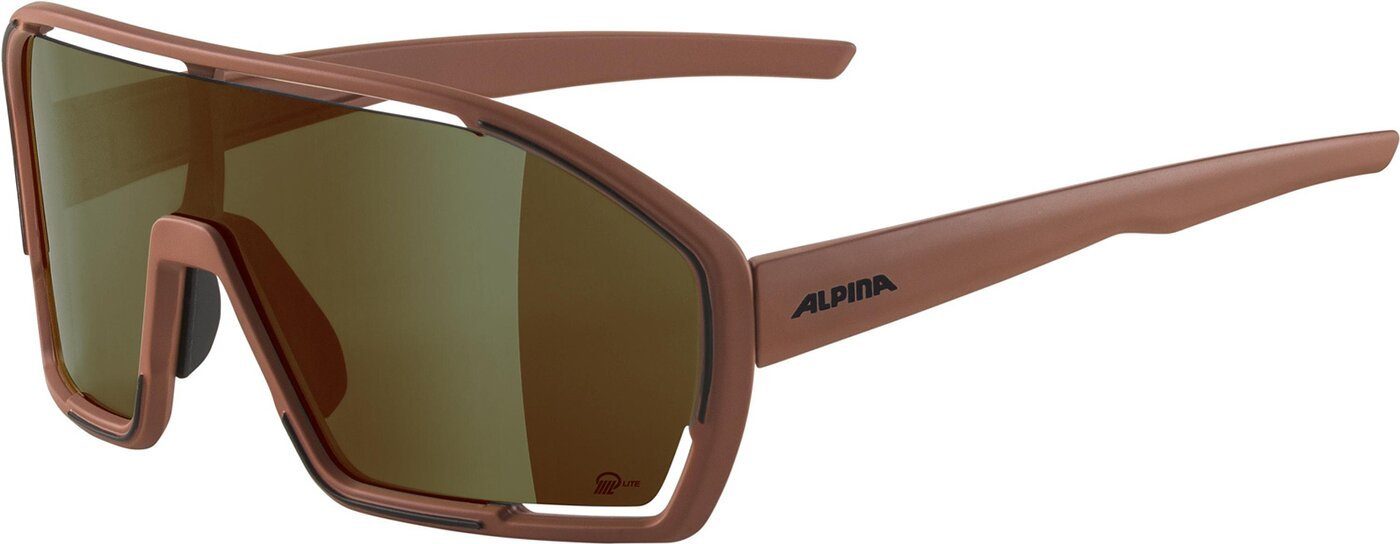 Alpina Sports Sonnenbrille BONFIRE Q-LITE BRICK MATT