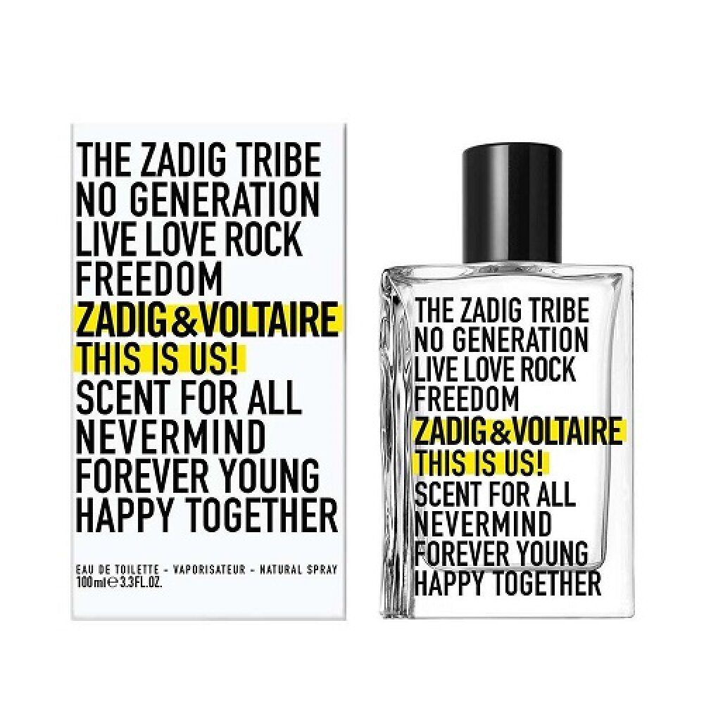 ZADIG & VOLTAIRE Eau de Toilette This is Us! SNFH Edt Spray