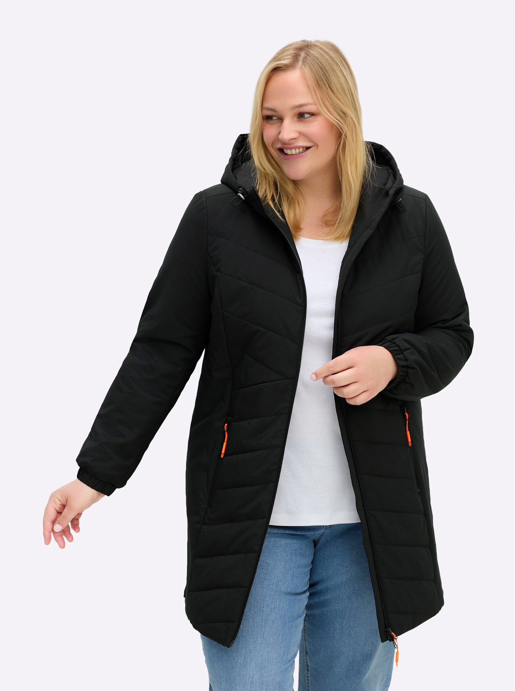 Sheego Allwetterjacke Steppjacke . günstig online kaufen
