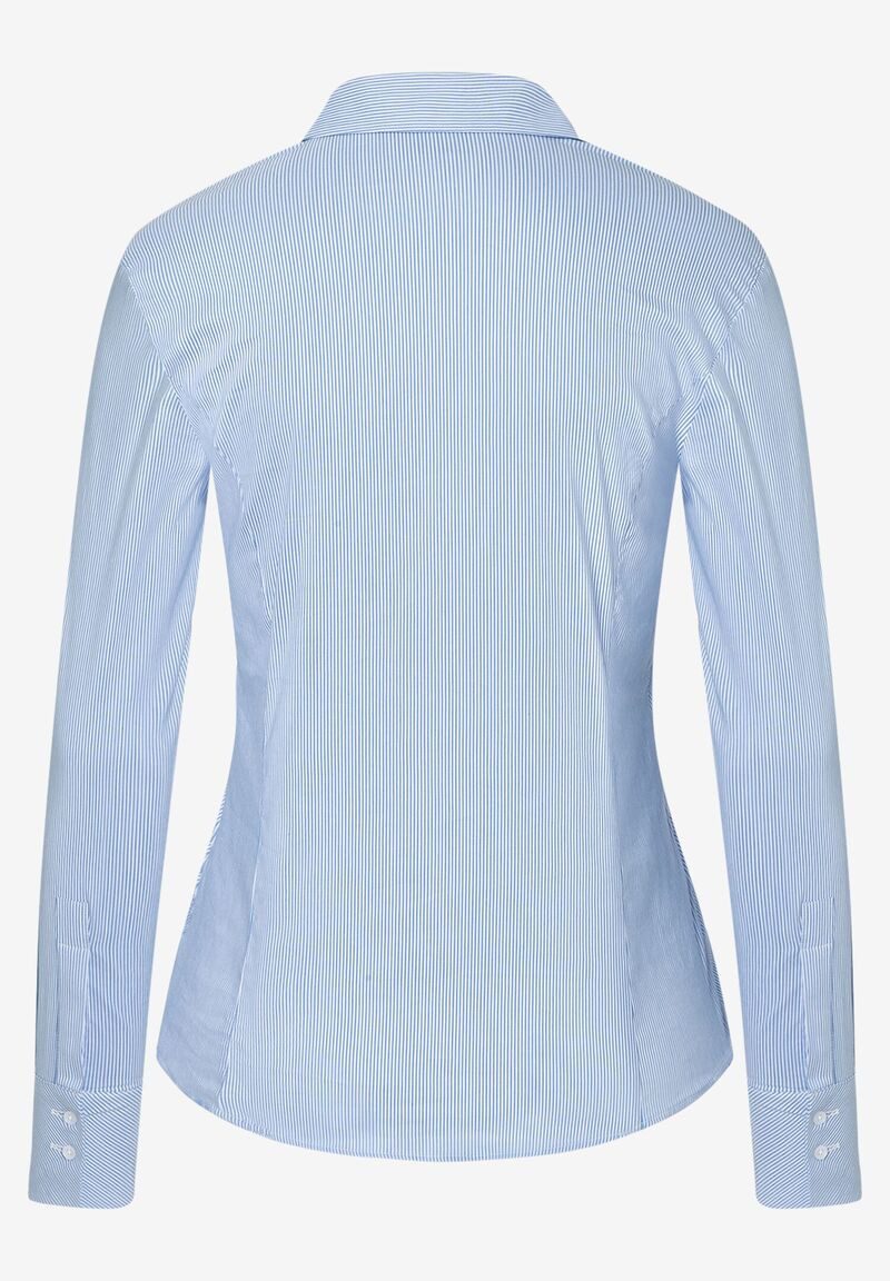 Hemdbluse, blau/weiß gestreift günstig online kaufen