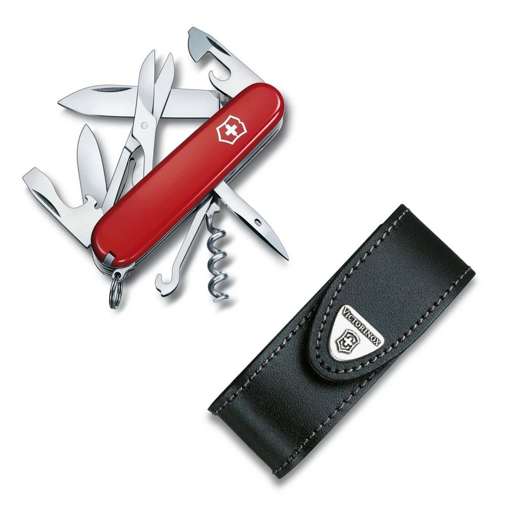 Victorinox Taschenmesser, Victorinox Climber rot inklusive Etui | Taschenmesser