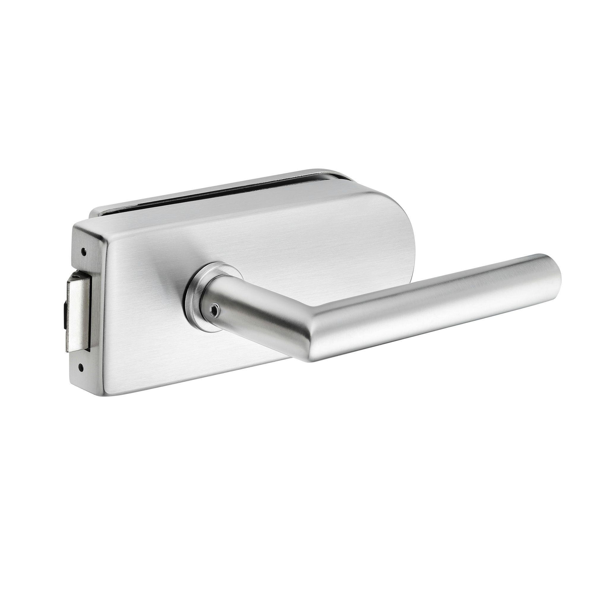 Türbeschläge24 Drückergarnitur Premium Glastürbeschlag D3 UV günstig online kaufen