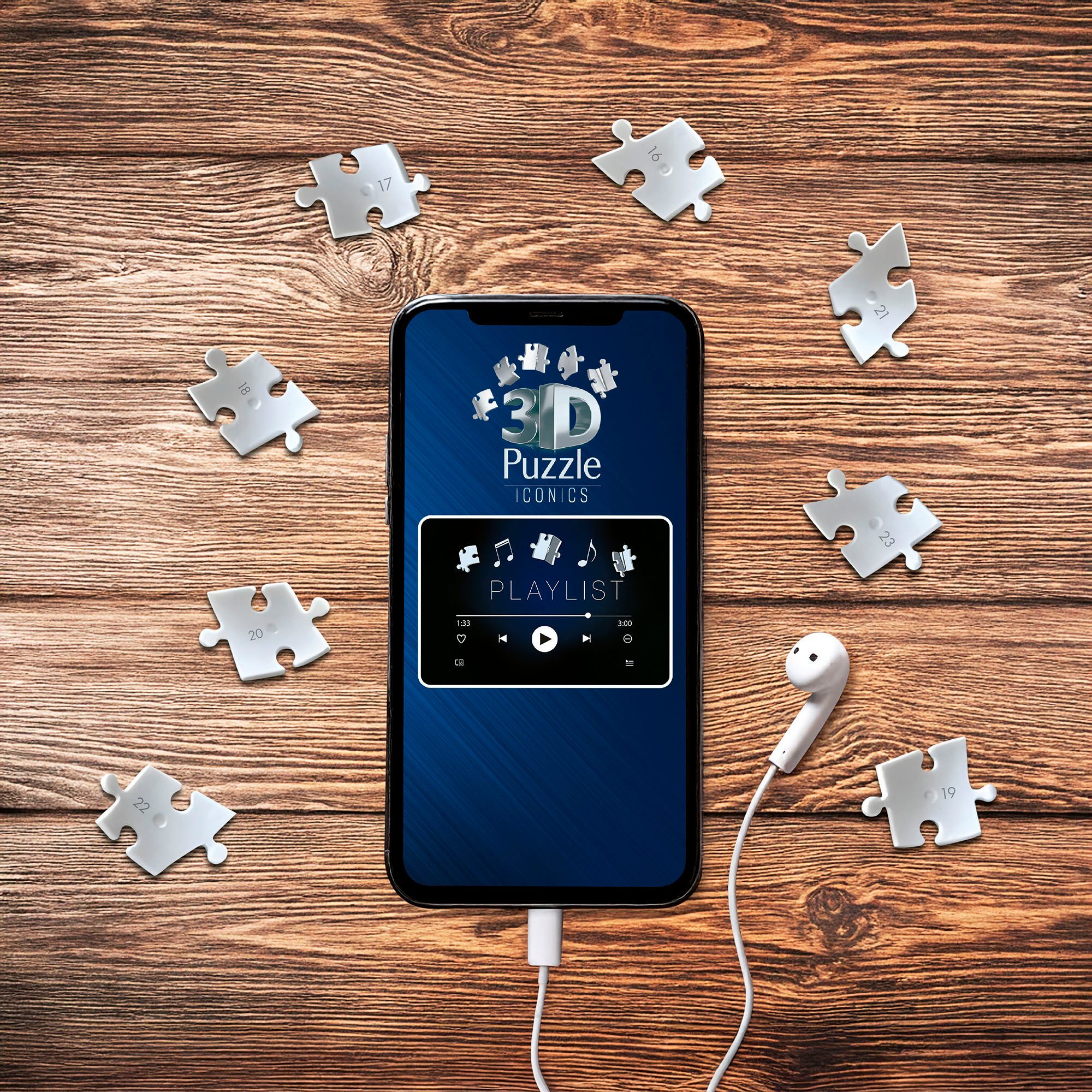 Ravensburger 3D-Puzzle Iconics: Buckingham Palace - mit Licht, 216 Puzzleteile, Made in Europe