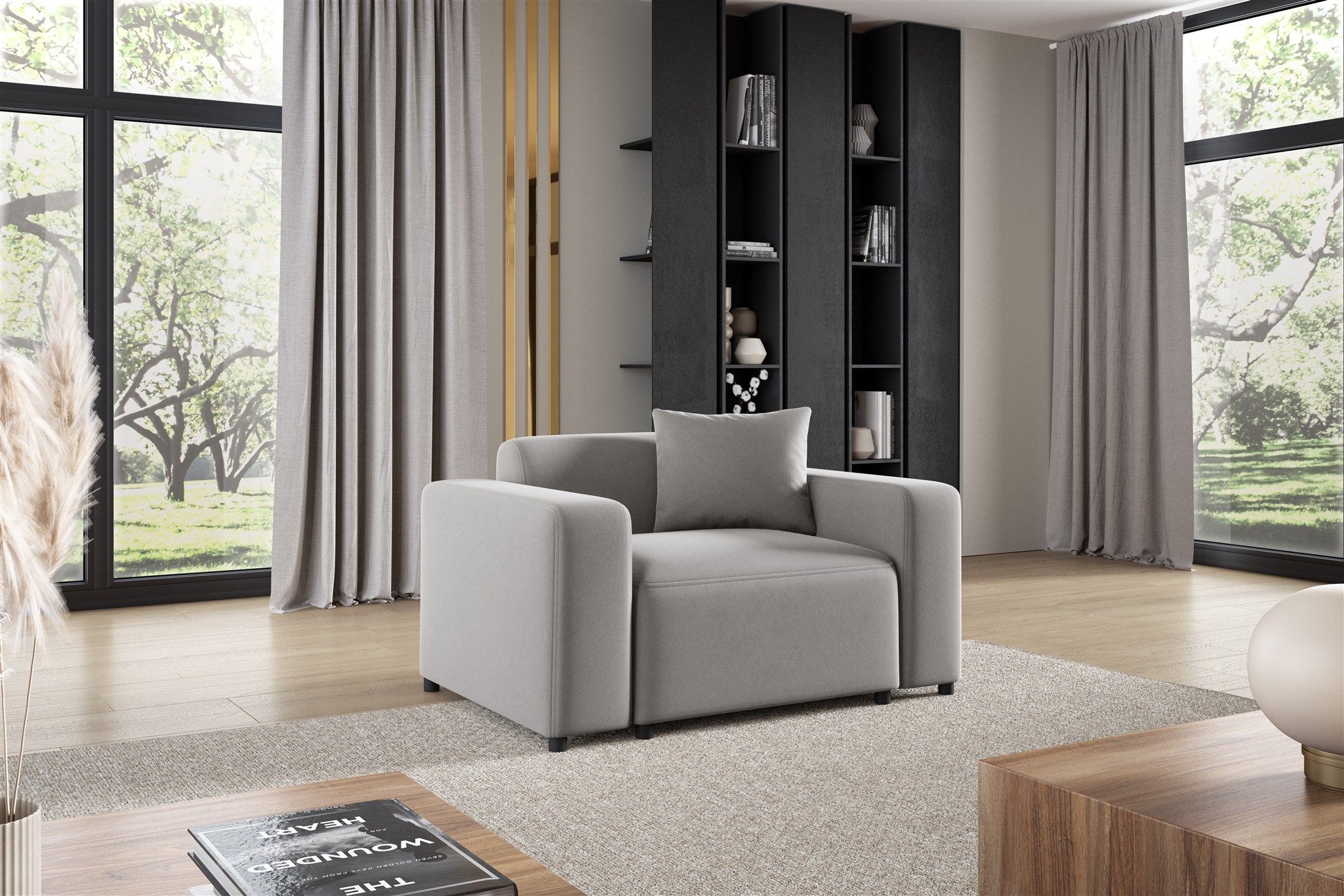 Fun Möbel Sessel Designersessel MEGAN in günstig online kaufen