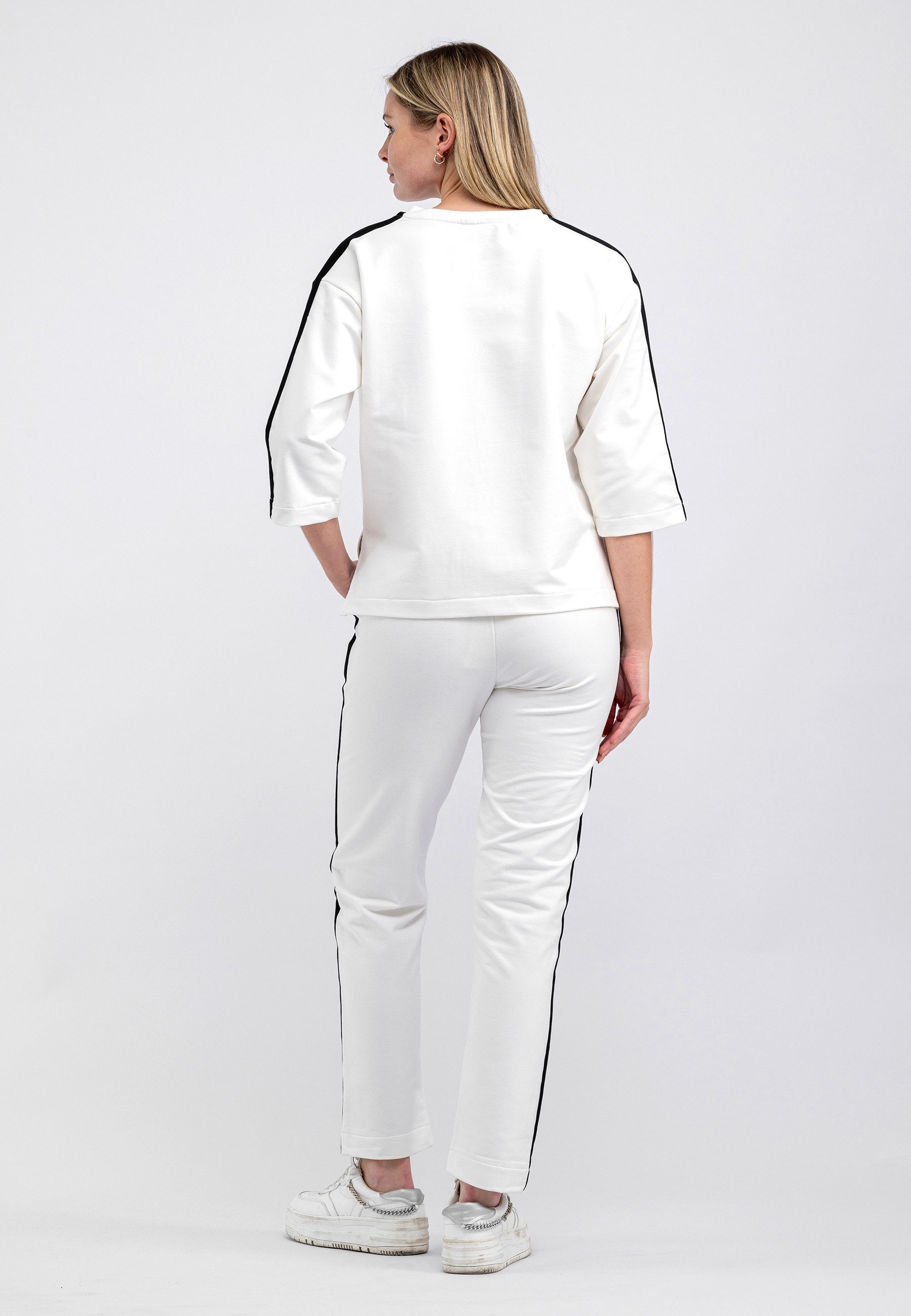 Tom Barron Trainingsanzug Two Color Tracksuit mit Be Kind At Mad You Beautiful Top – Bild 2 von 5