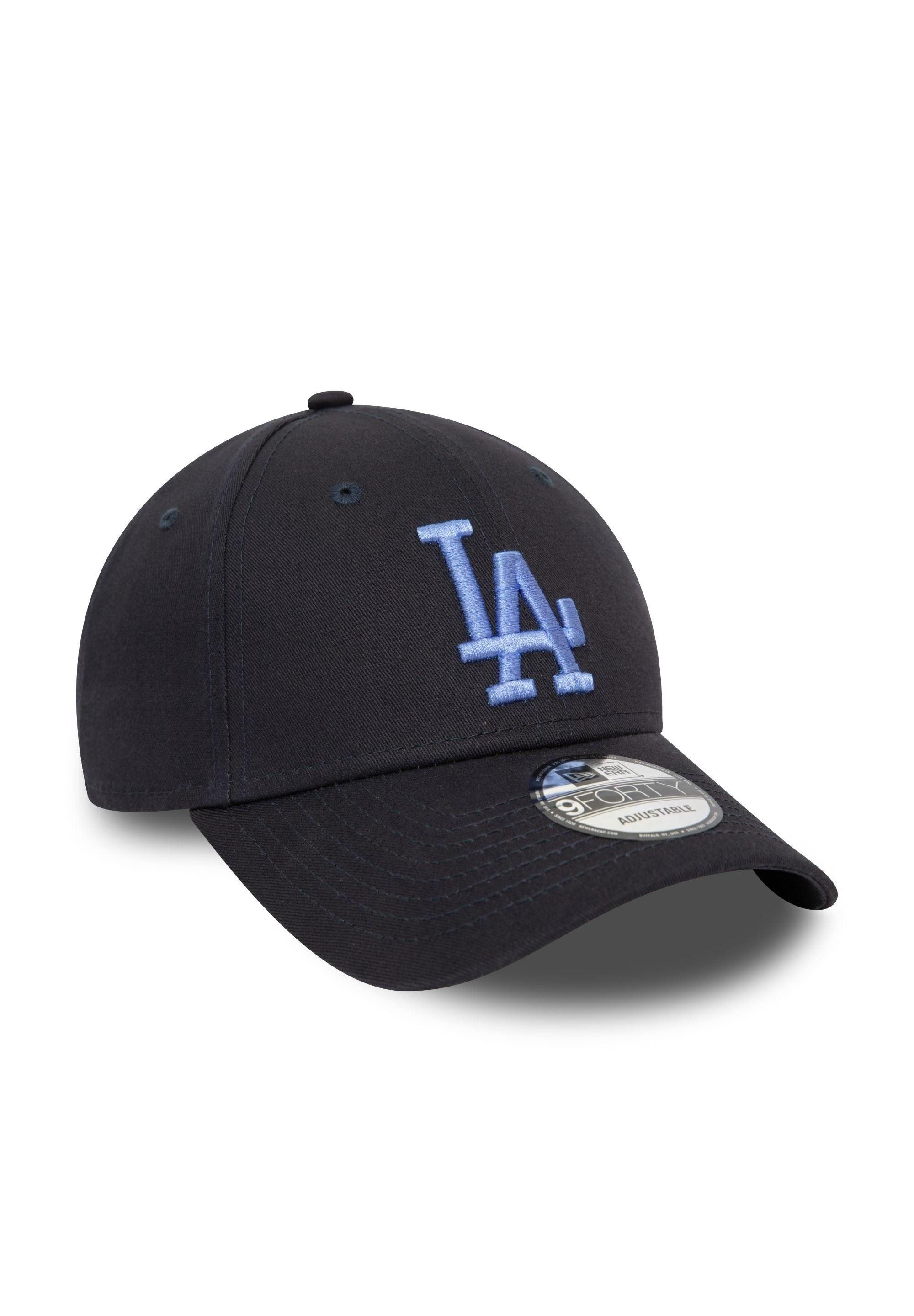 New Era Baseball Cap Los Angeles Dodgers MLB League Essential Marineblau 9Forty Verstellbar (1-St)