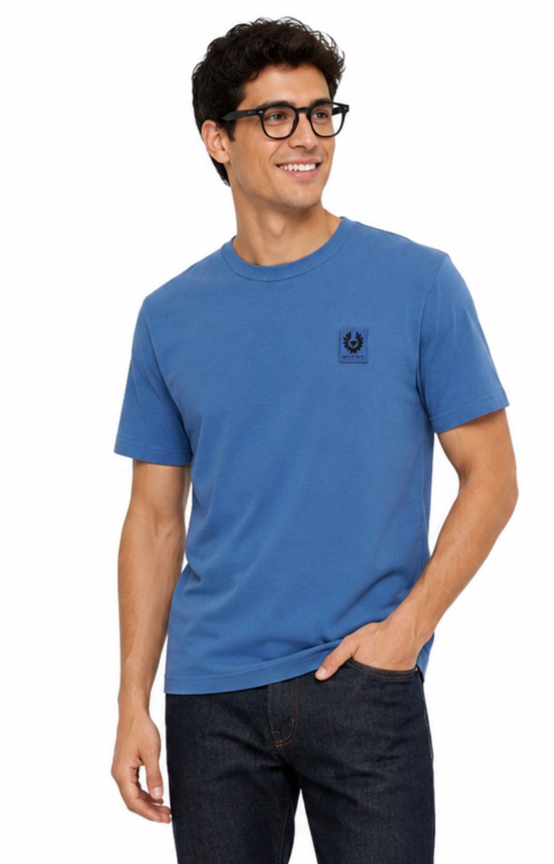 Belstaff T-Shirt Herren England 1924 Phoenix Logo Retro Regular Fit