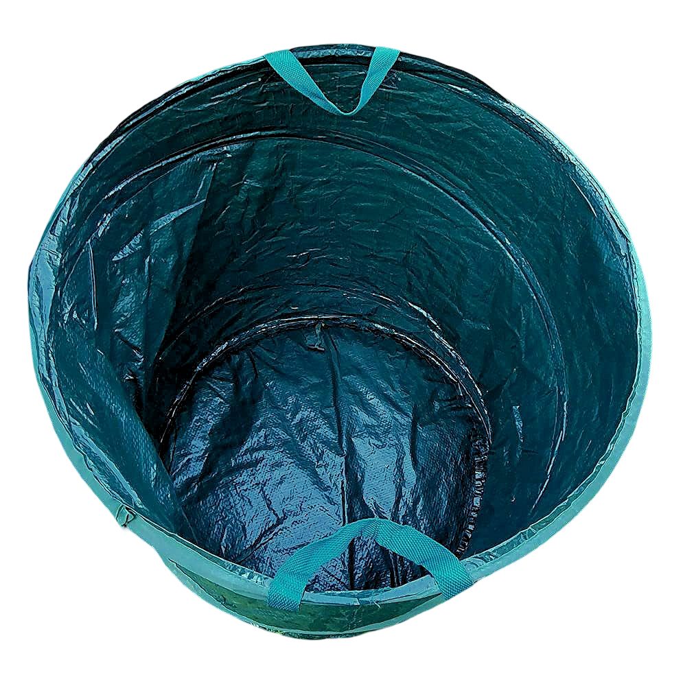 VABIONO Gartensack Gartenabfallsack Pop-Up Gartentasche je 150 Liter – 3 bis 6-er Set, für 150 Ltr., (selbstaufstehend, 4-tlg), kostenloser Versand – Bild 3 von 5
