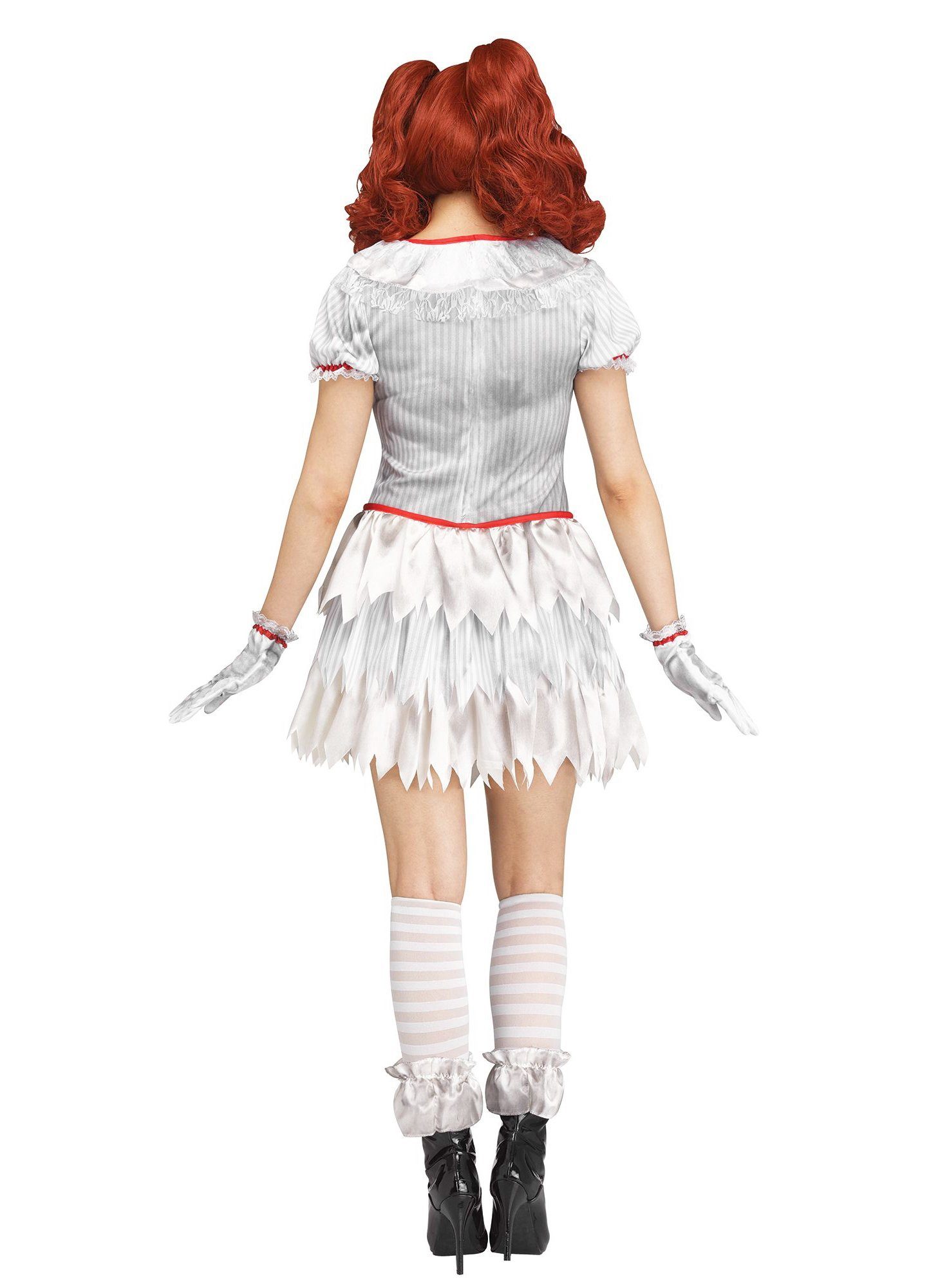 Fun World Clown-Kostüm Horrorclown Girl - Halloween Kostüm Damen, Das IT-Girl unter den Horrorclown-Kostümen!