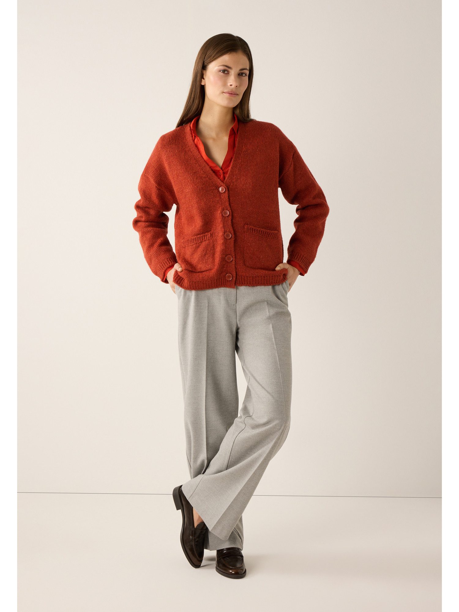 MORE&MORE Langarmbluse klassische Businessbluse günstig online kaufen