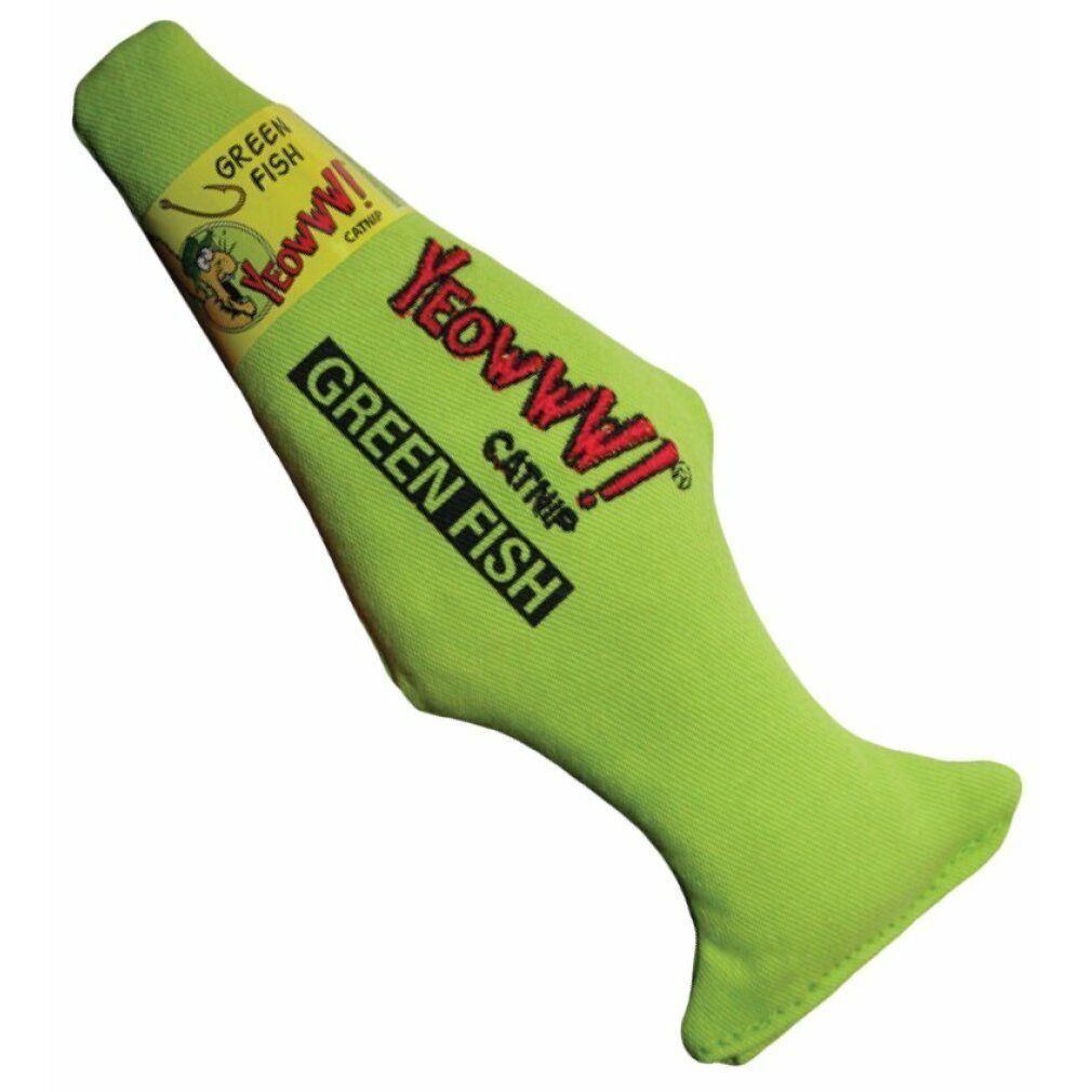 Yeowww! Tierkuscheltier Green Fish ORIGINAL, (1-tlg)