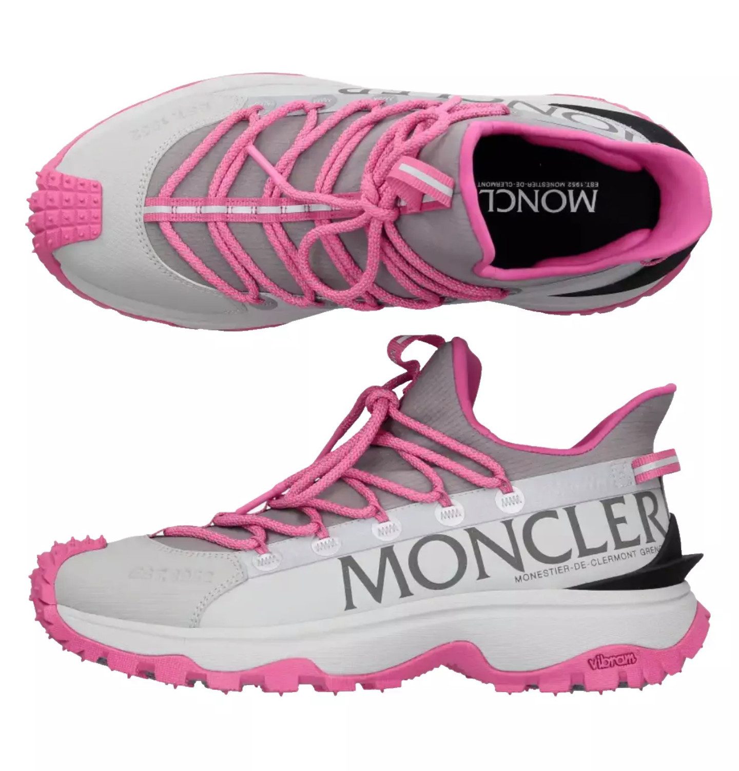 MONCLER Trailgrip Lite 2 Outdoor Schuhe für Abenteuer und Stil Sneaker Vibram MEGAGRIP-Gummisohle, EVA-Mittelsohle, OrthoLite®-Innensohle