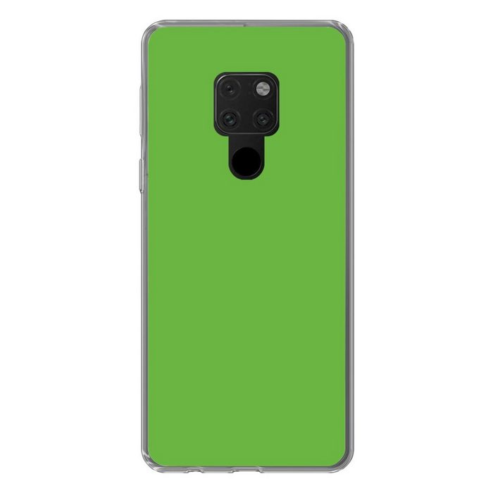 MuchoWow Handyhülle Grün - Muster - Farben Phone Case Handyhülle Huawei Mate 20 Silikon Schutzhülle