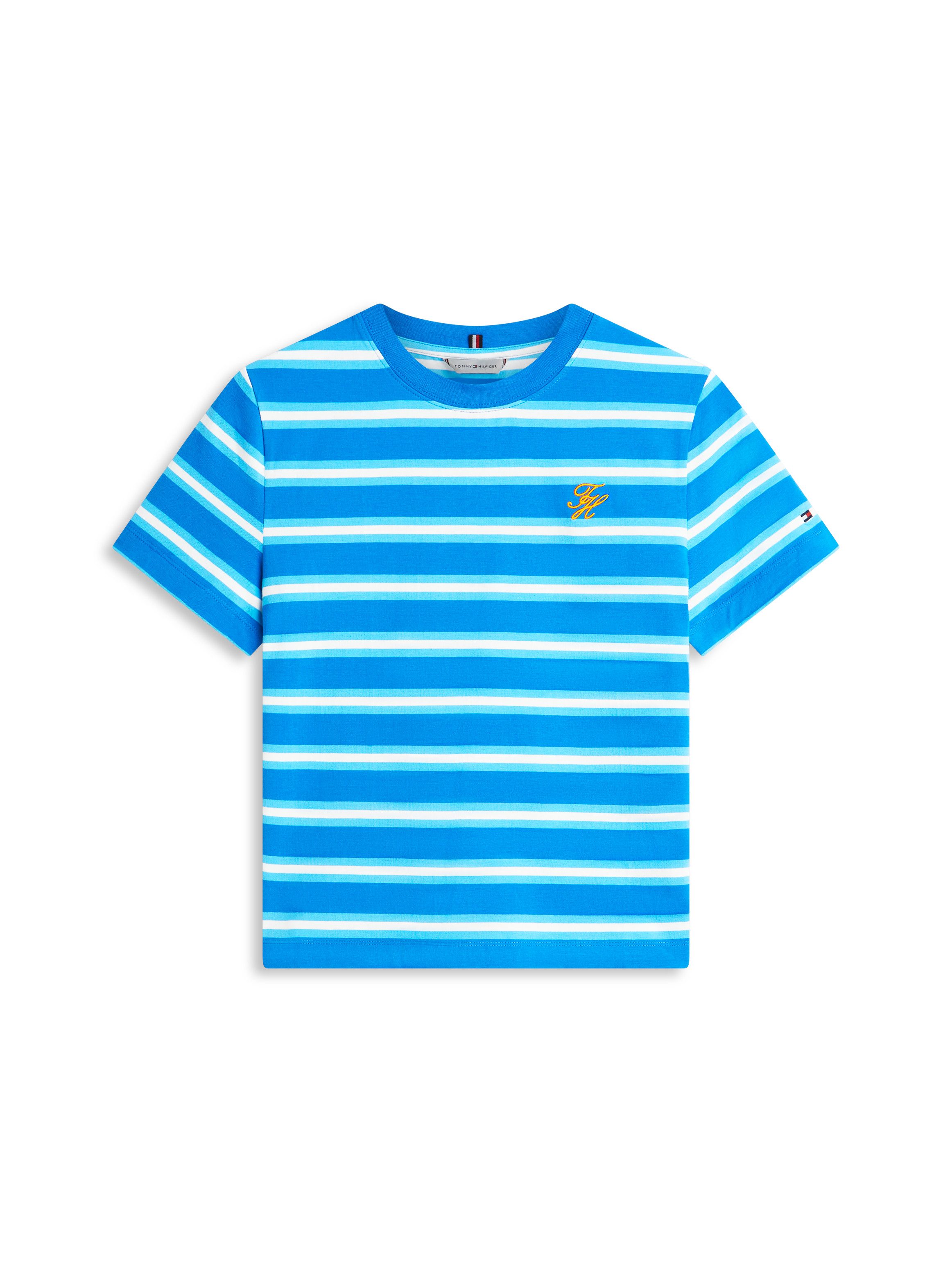 Kurzarmshirt TH SCRIPT REGULAR C-NECK SHORT SLEEVE TEE