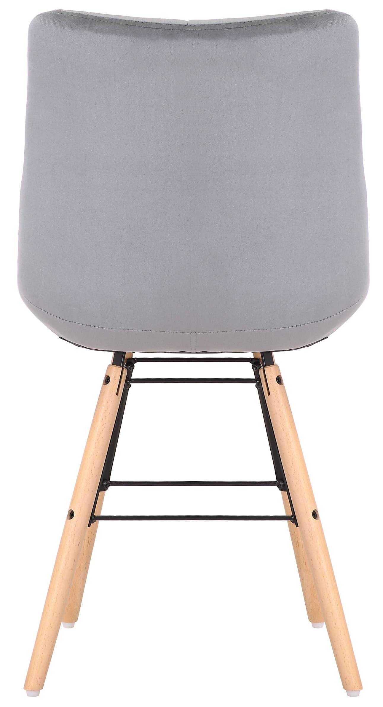 CLP Esszimmerstuhl 2er Set Stühle Leni Samt (2er Set, 2 St), Polsterstuhl mit Samtbezug