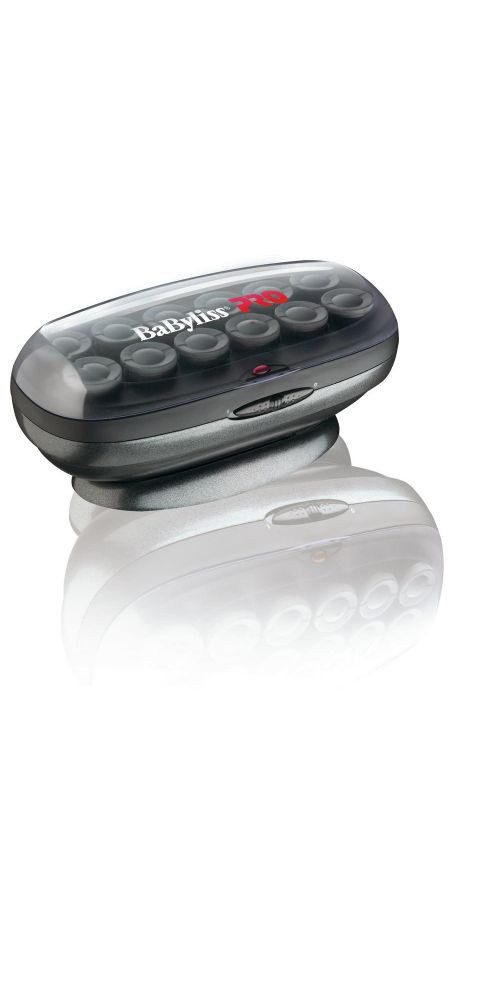 BaBylissPRO Lockenwickler Babyliss PRO Lockenset - 12 Jumbo Samtwickler (BAB3025E) schwarz