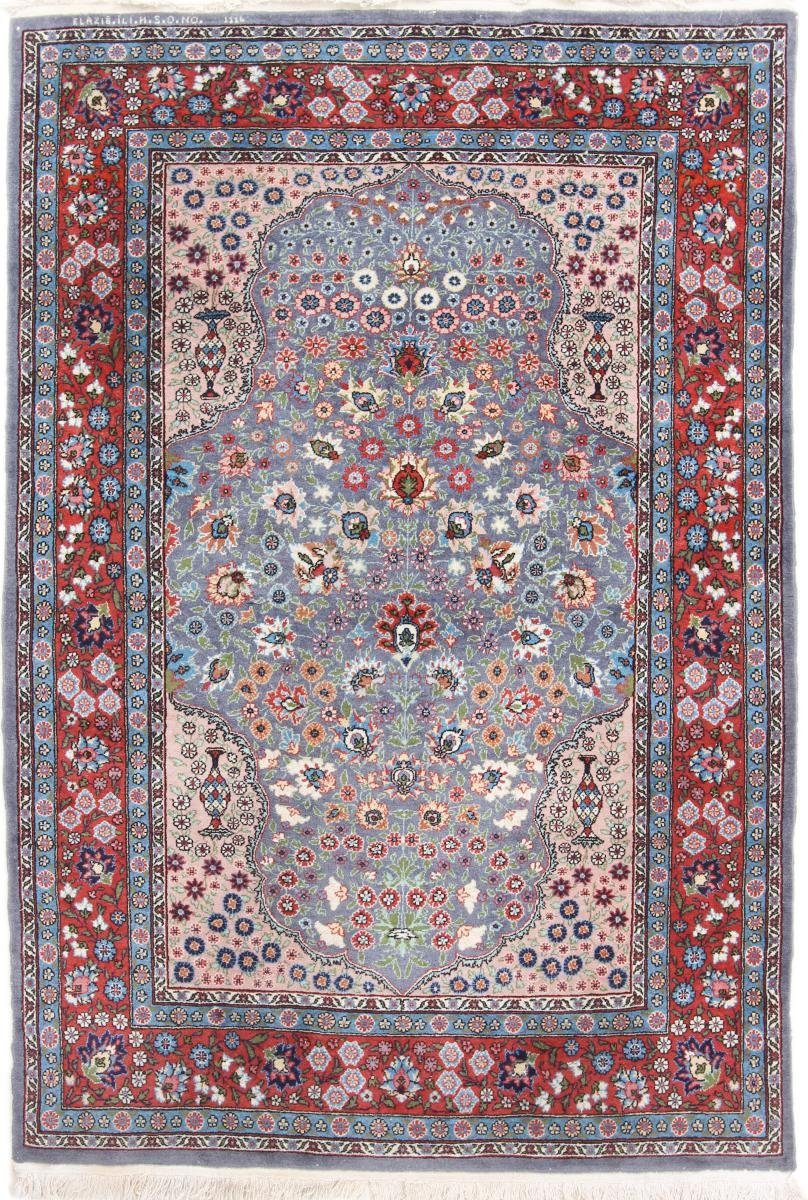 Orientteppich Indo Keshan 119x173 Handgeknüpfter Orientteppich, Nain Trading, rechteckig, Höhe: 12 mm | Kurzflor-Teppiche