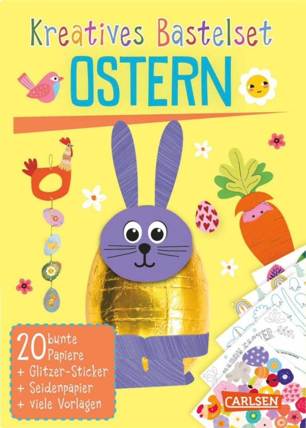 Bastelset für Kinder: Kreatives Bastelset: Ostern / Anton Poitier