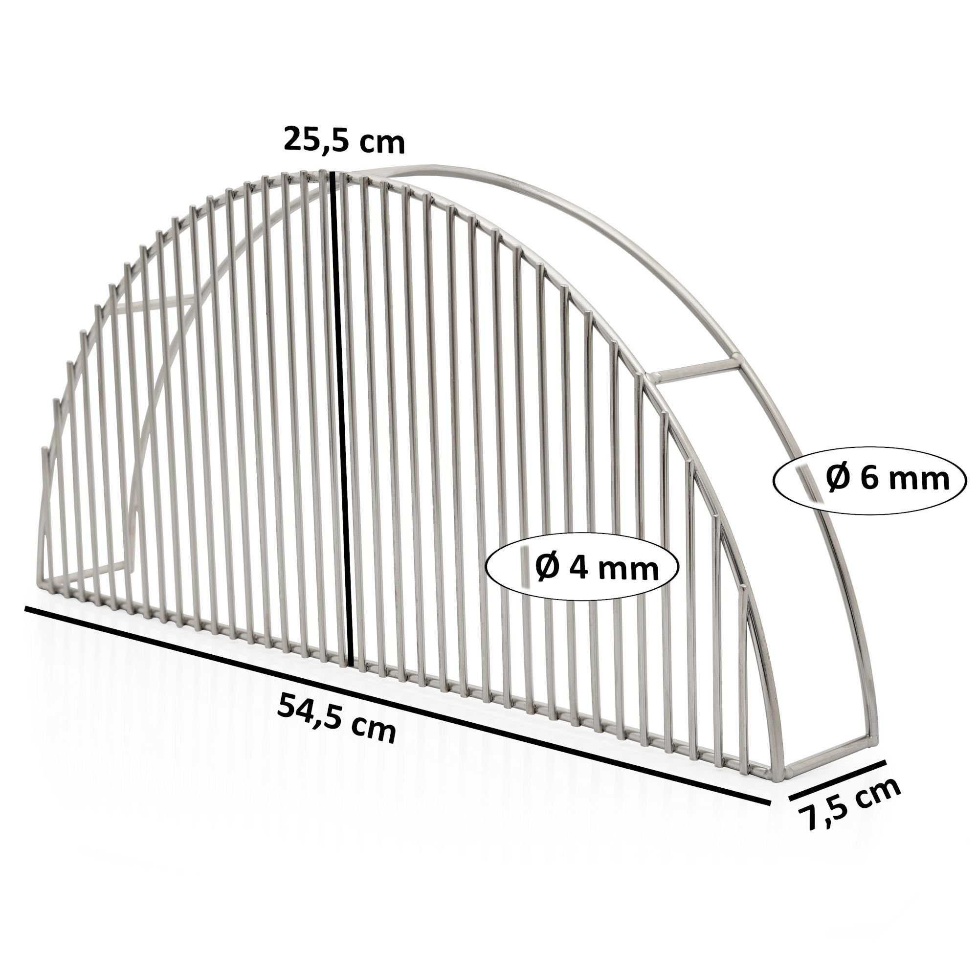 BBQ-Toro Warmhalte-Grillrost Edelstahl Warmhalterost für Ø 57 cm Kugelgrill, Universal Grillrost (1-St)