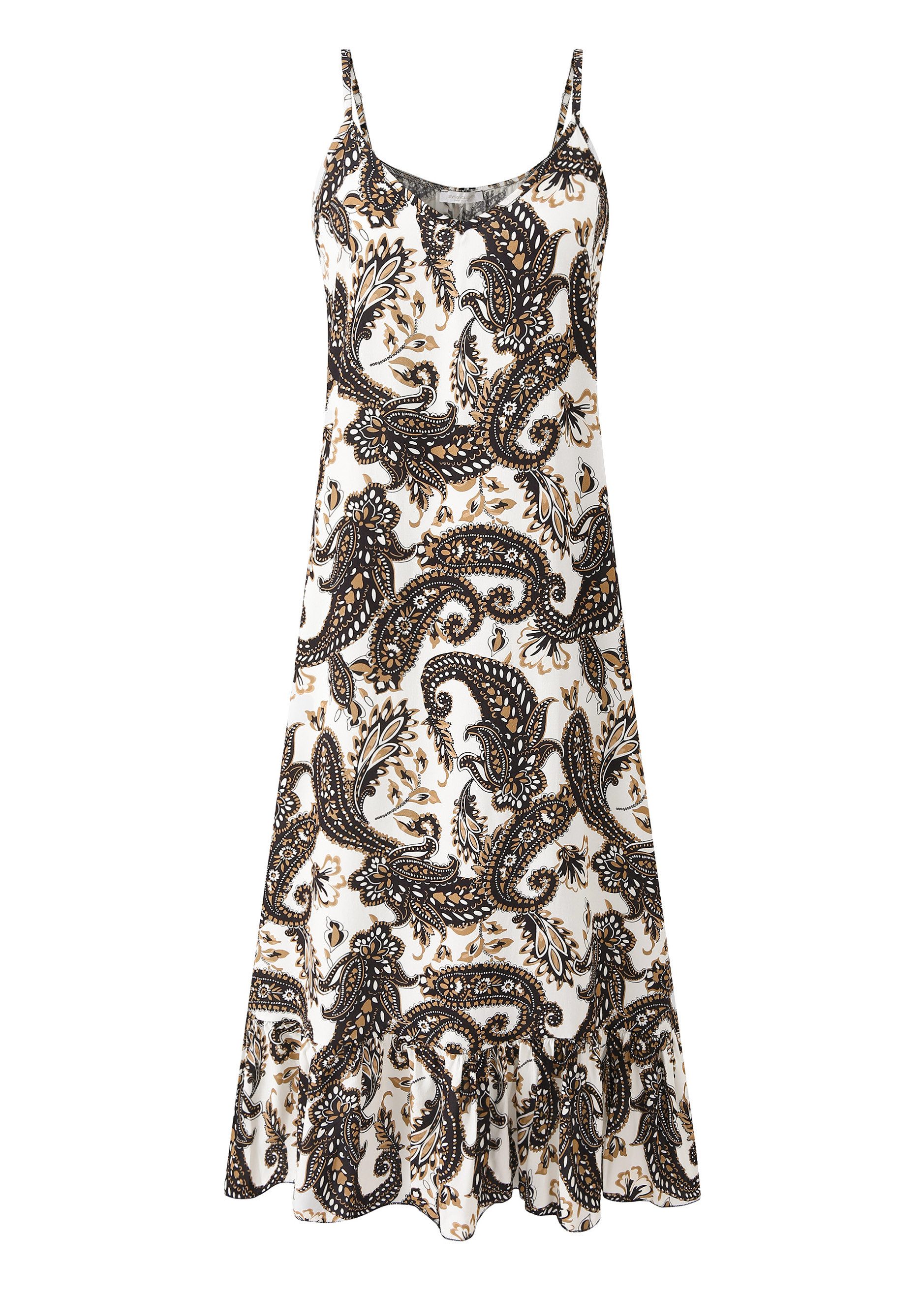 SASSYCLASSY Minikleid Kleid mit Paisley-Print für Damen Sommerliches Maxikl günstig online kaufen