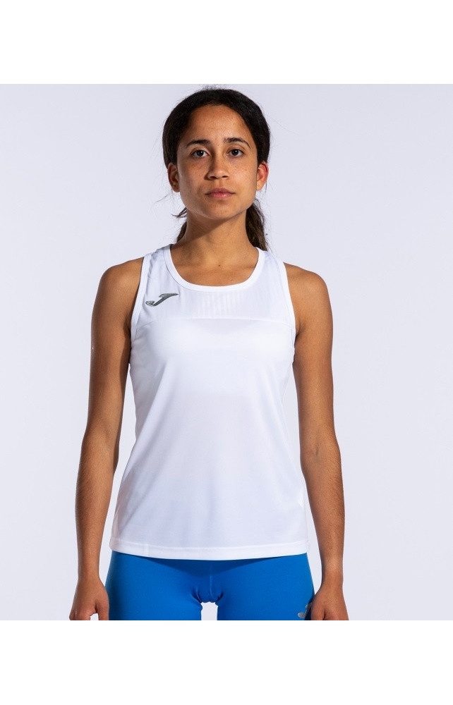Joma Tanktop Tennis-Tank Top Montreal (100% Polyester) weiss Damen