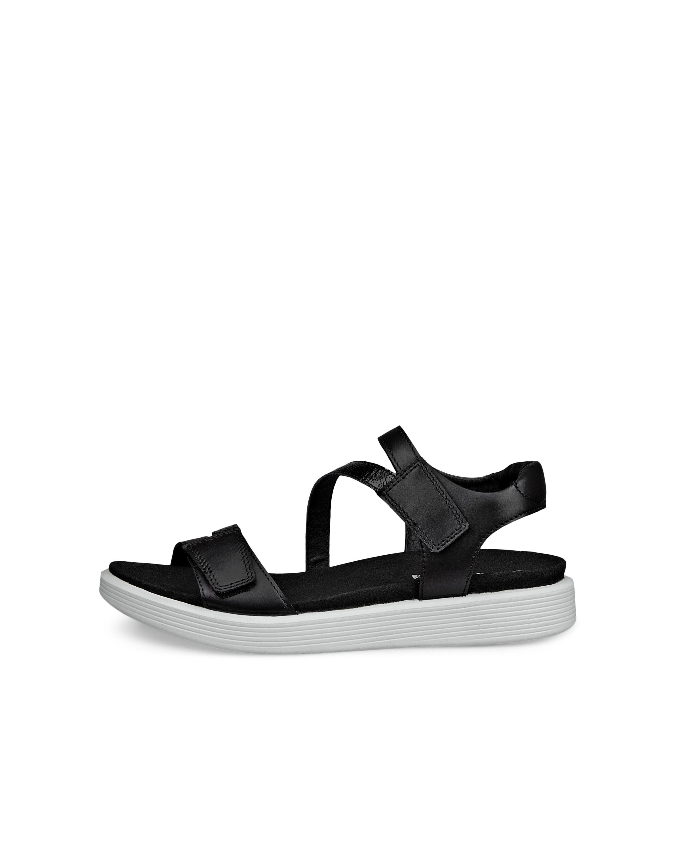 Ecco SOFT SANDAL W 3-STRAP Sandale Riemchensandale, Sommerschuh, Klettschuh mit Fußbett