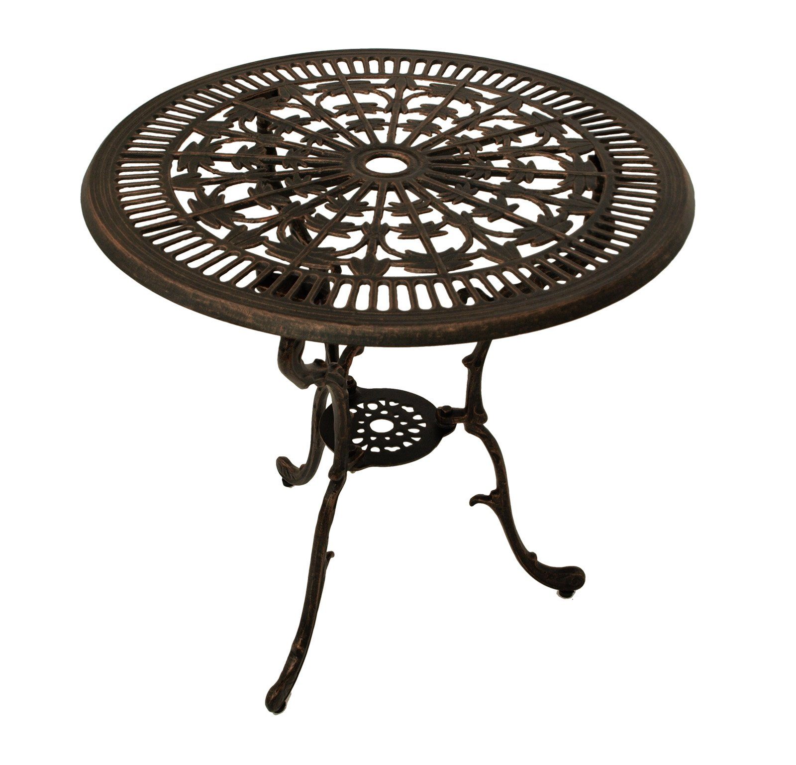 DEGAMO Gartentisch Jugendstil (1-St), 70cm rund, günstig online kaufen