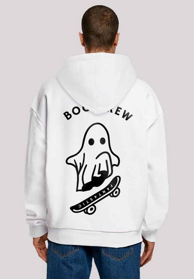 F4NT4STIC Kapuzenpullover Boo Crew Halloween Print, Spooky Halloween-Vibes  für dein Outfit