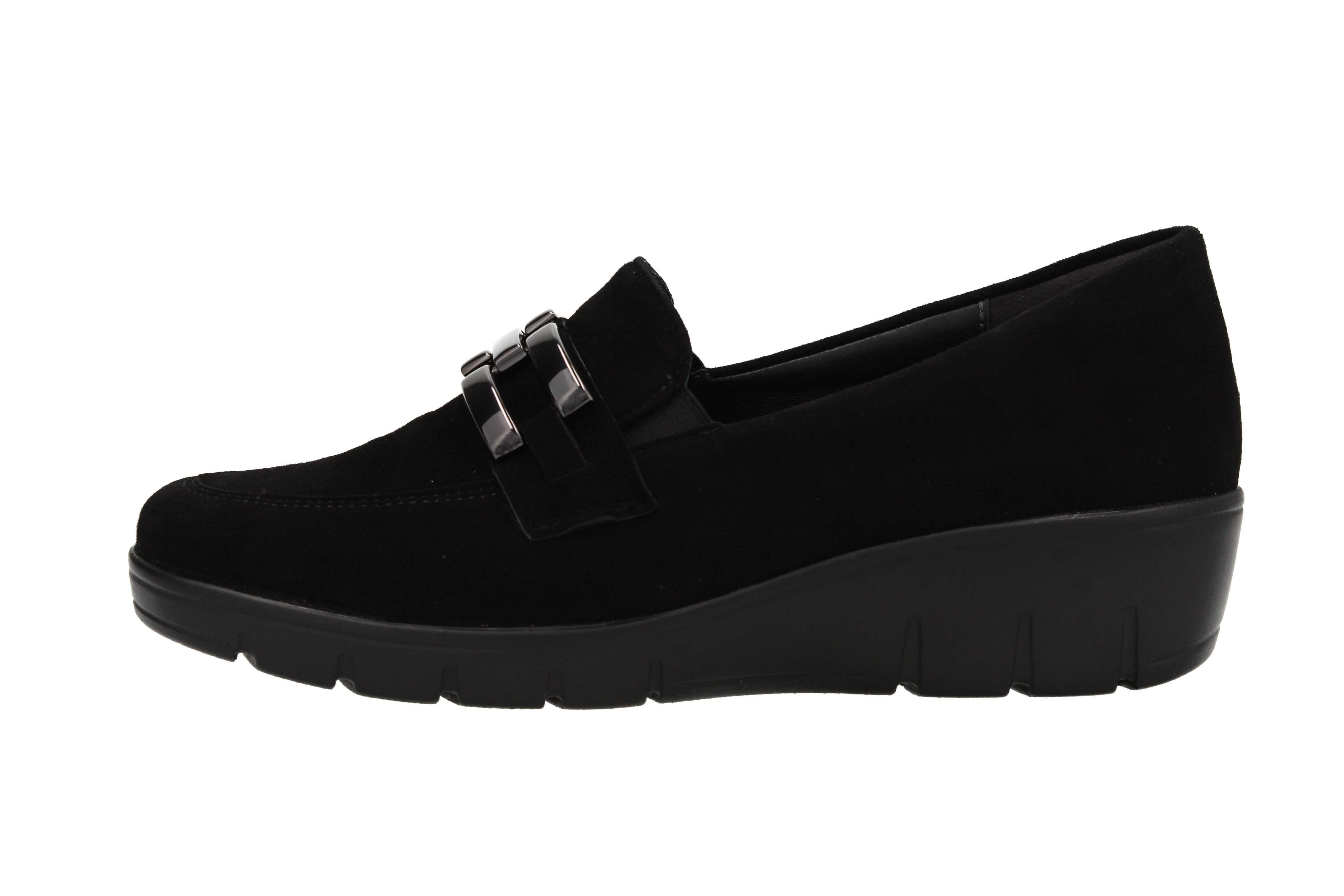 Semler Semler Damen Slipper - J7275042/001 in schwarz Slipper