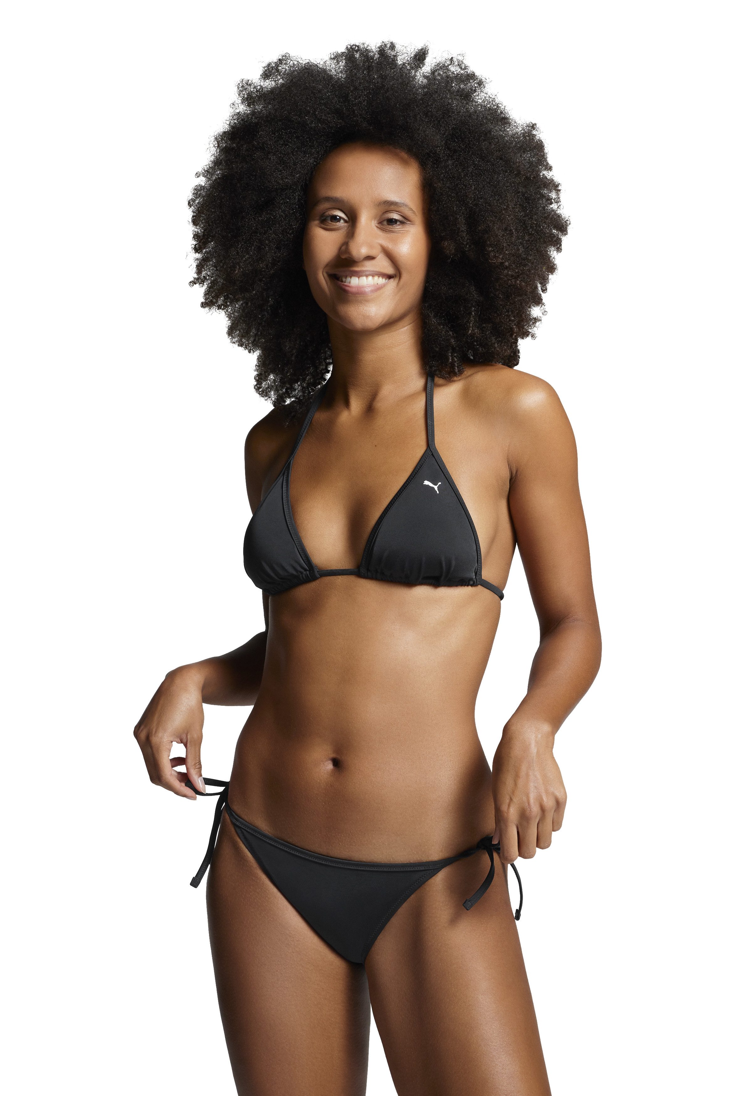 PUMA Triangel-Bikini-Top PUMA SWIM WOMEN TRIANGLE TOP, zum Binden, Neckholder