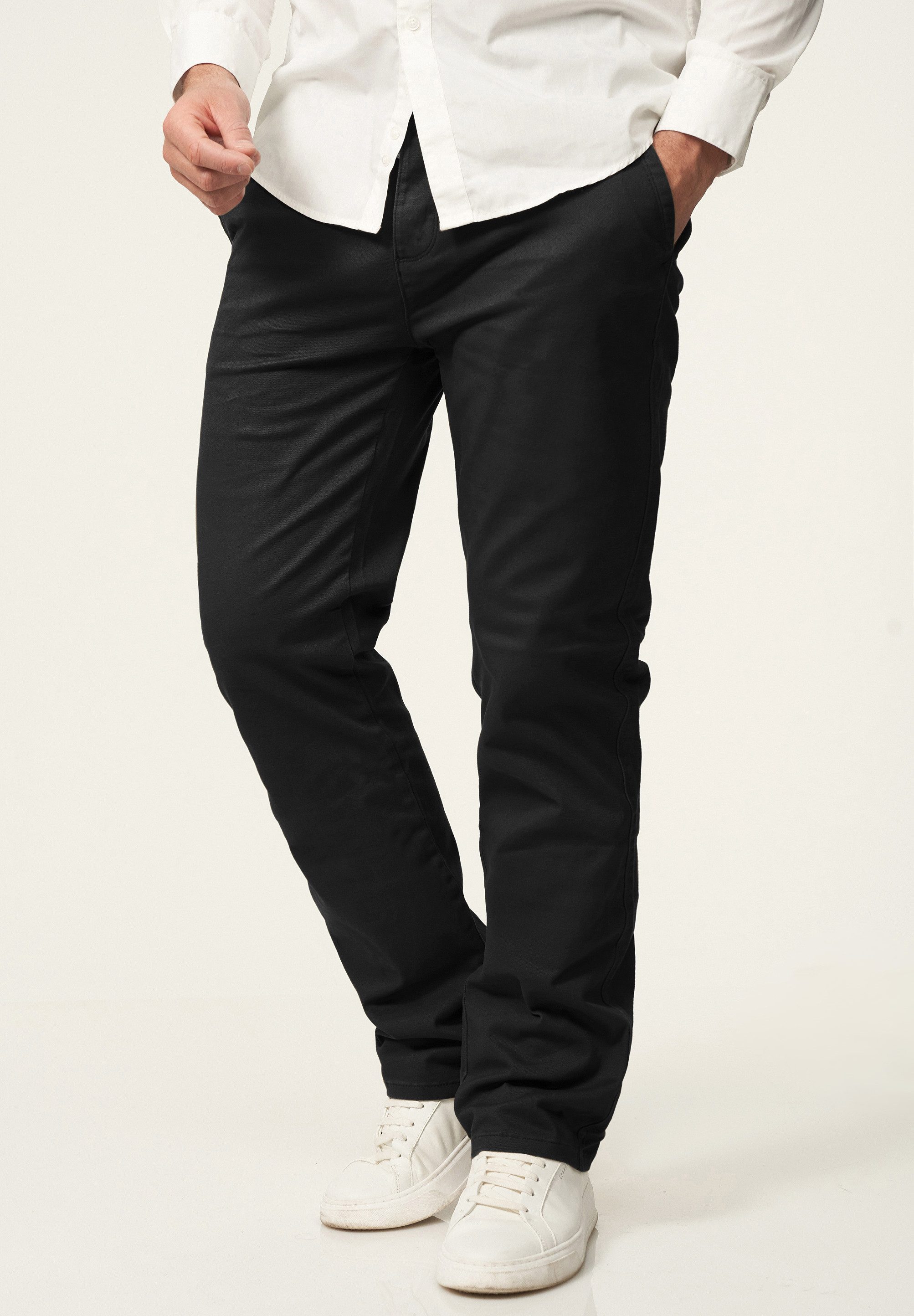 DAILY COTTON Chinohose DCDAVIE Herren Chino Hose Elastische Jeans Stoffhose günstig online kaufen