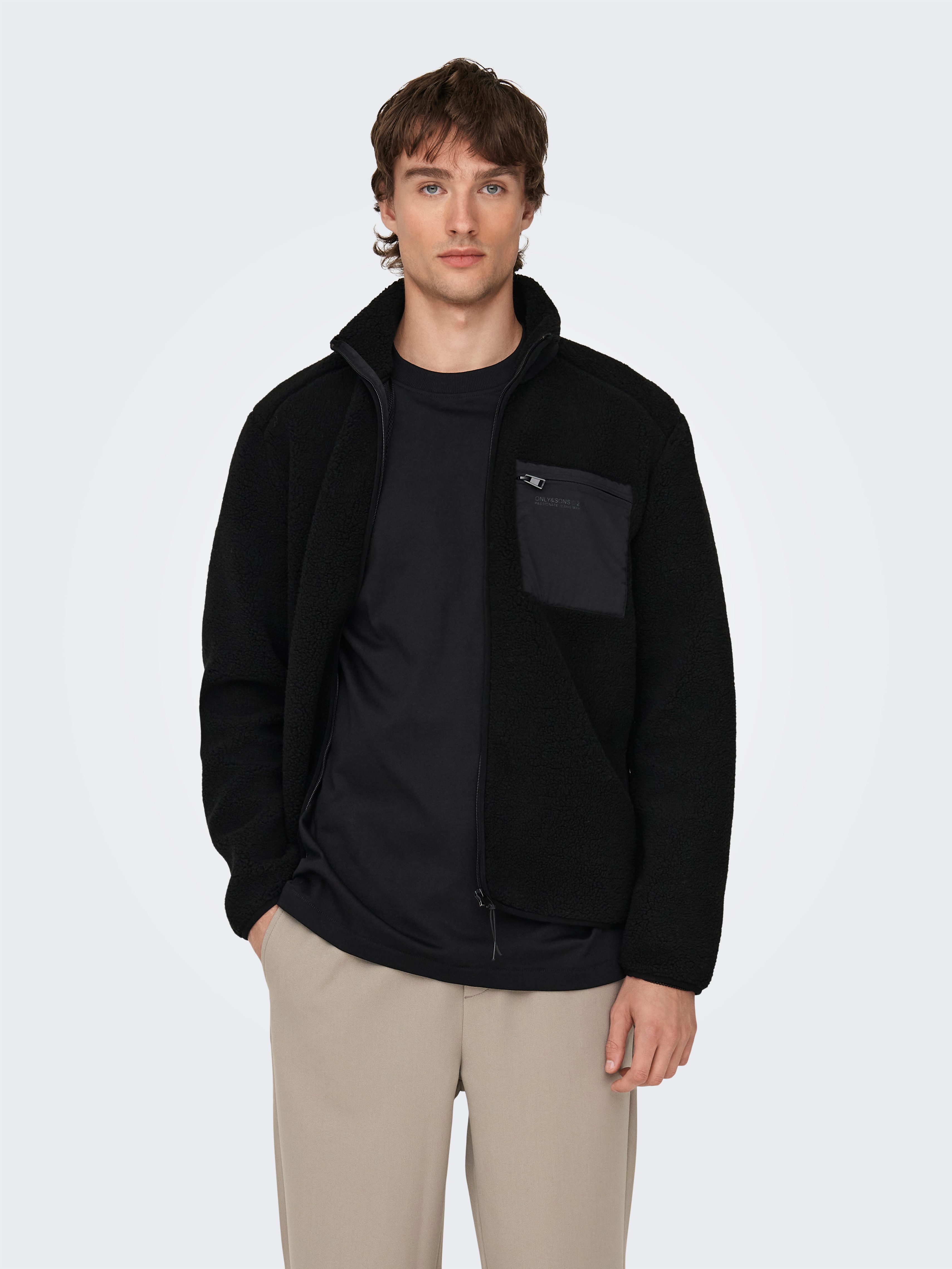 ONLY & SONS Strickfleecejacke ONSDALLAS LIFE günstig online kaufen