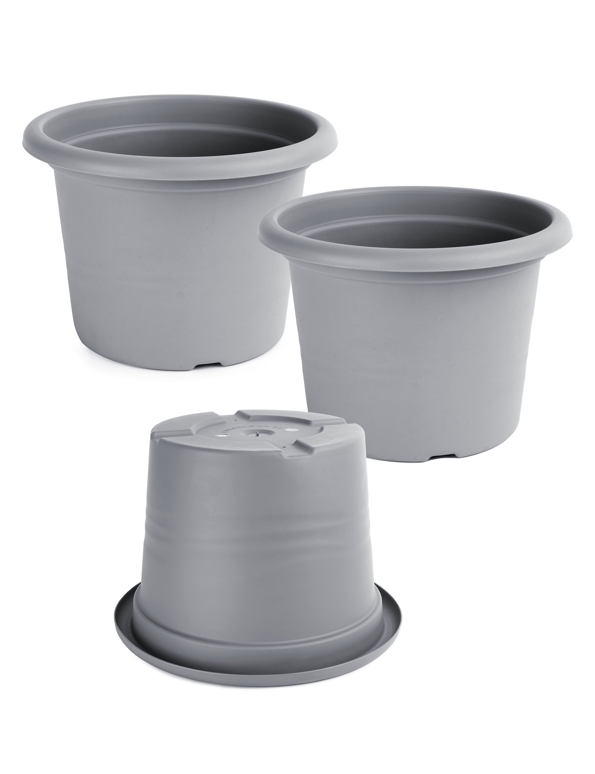 Garronda Blumentopf Set Dreier Pack GD-0022 (3 St) – Bild 2 von 5