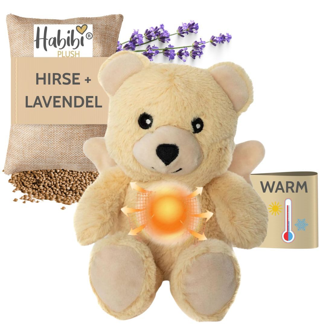 Habibi Plush Wärmekissen Premium MIDI Deluxe