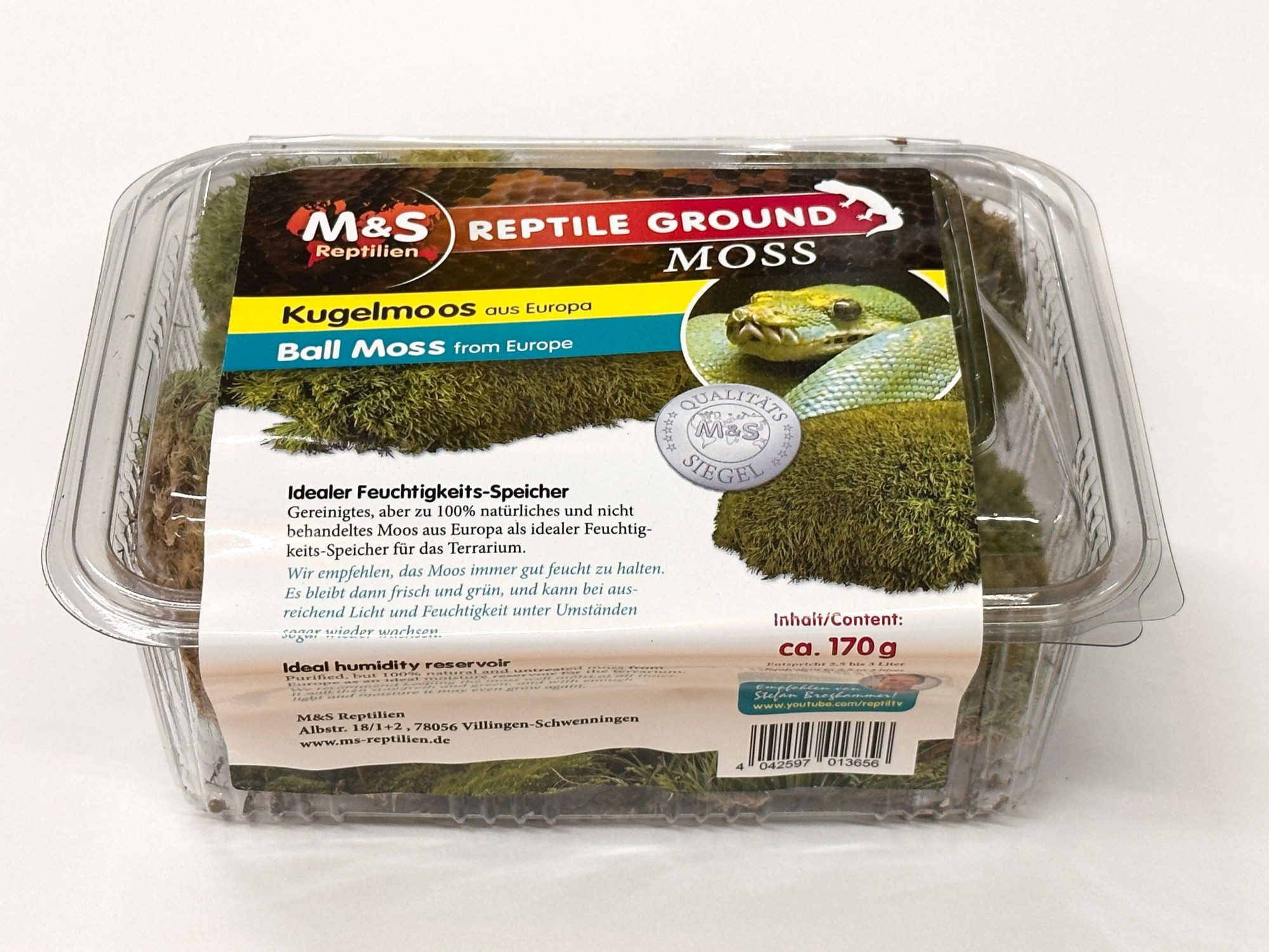M&S Reptilien Terrariendeko Kugelmoos (ca. 2,5 l)