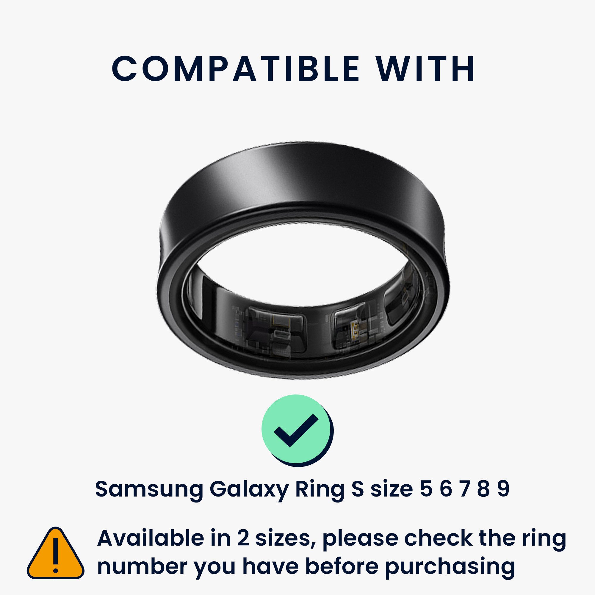 kwmobile Smartwatch-Hülle 4x Smart Ring Protector für Samsung Galaxy Ring S size 5 6 7 8 9, Hülle weiches Silikon Case - Schutzhülle in Mehrfarbig