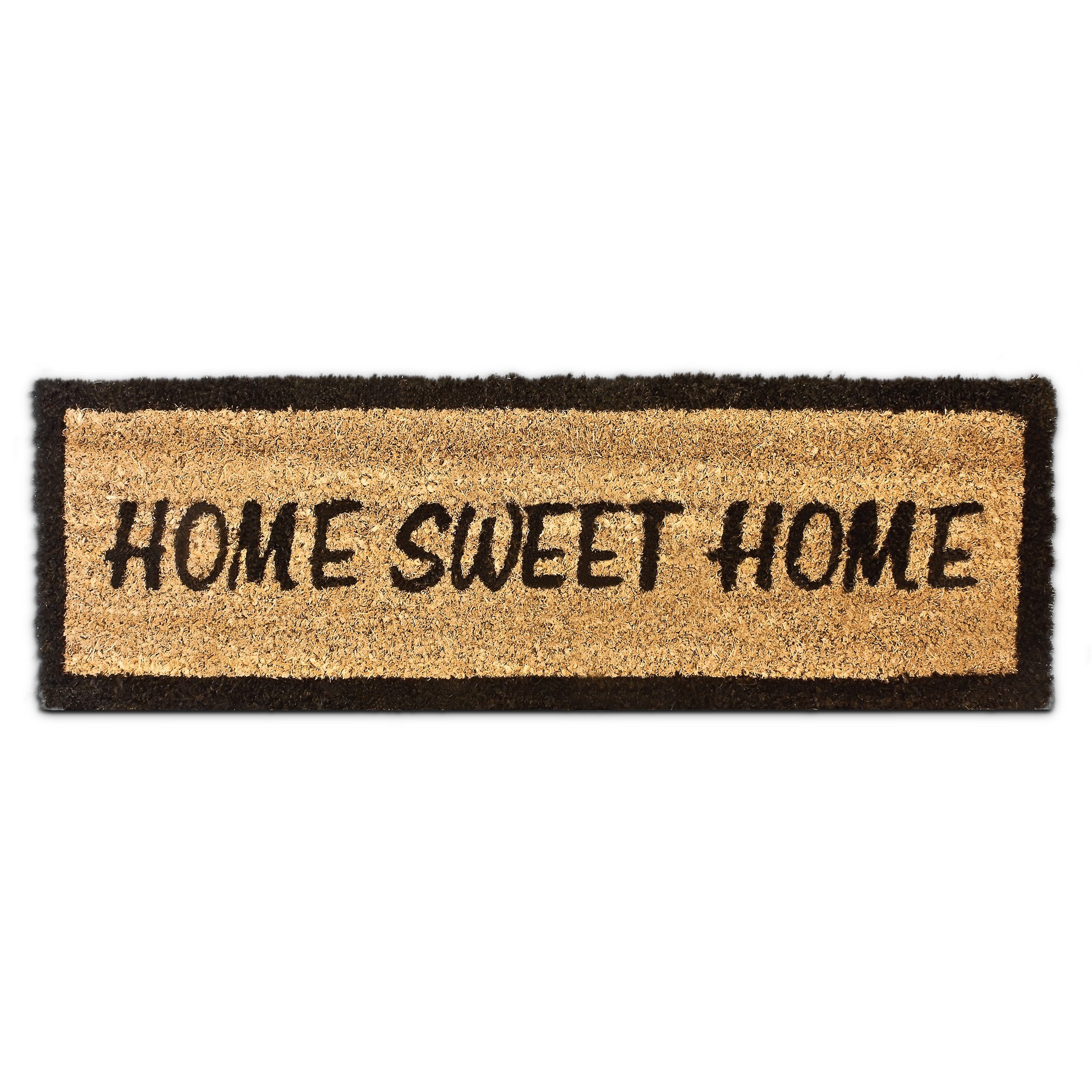 relaxdays Fußmatte HOME SWEET HOME, Höhe: günstig online kaufen