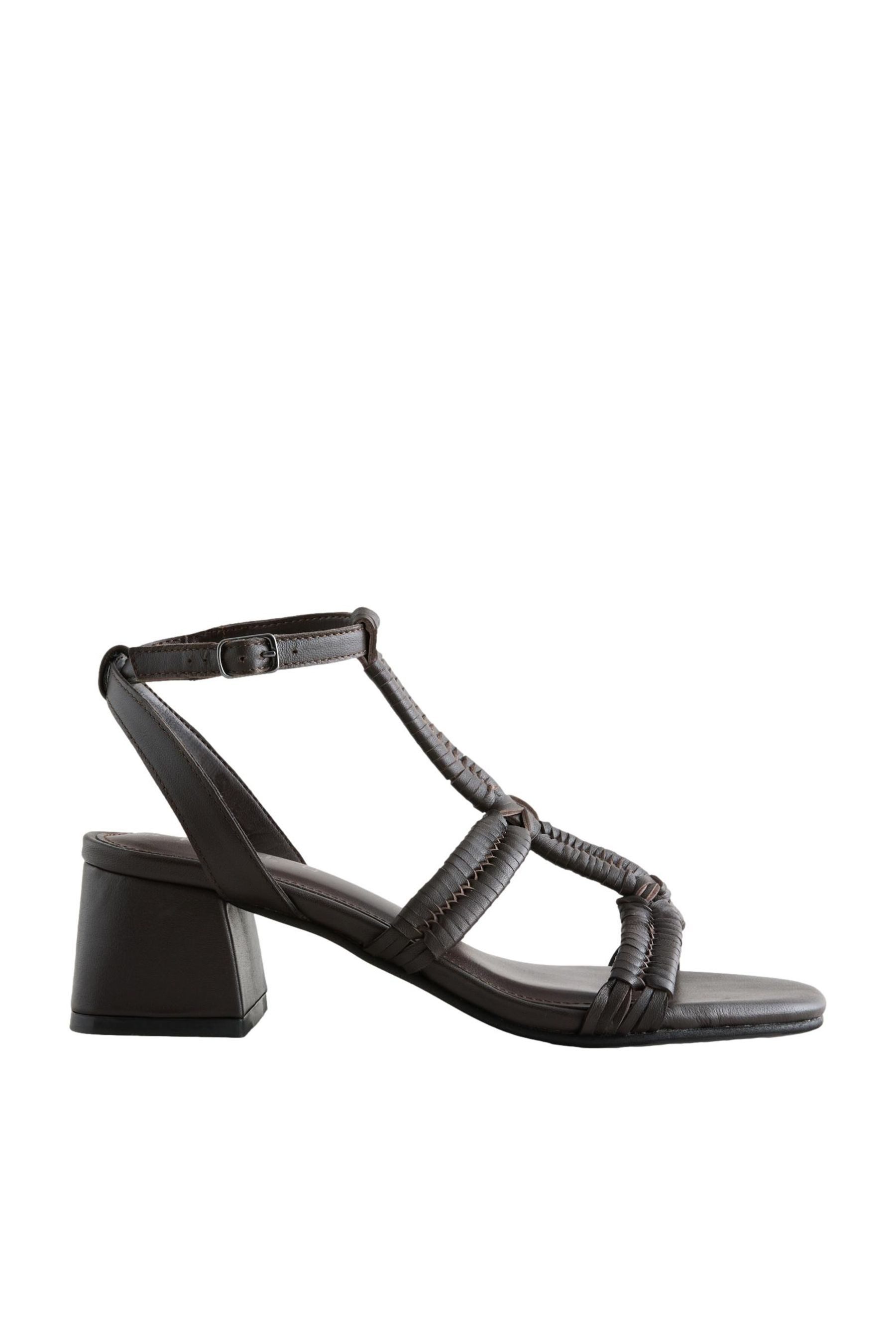 Forever Comfort® Ledersandalen mit Blockabsatz Sandale