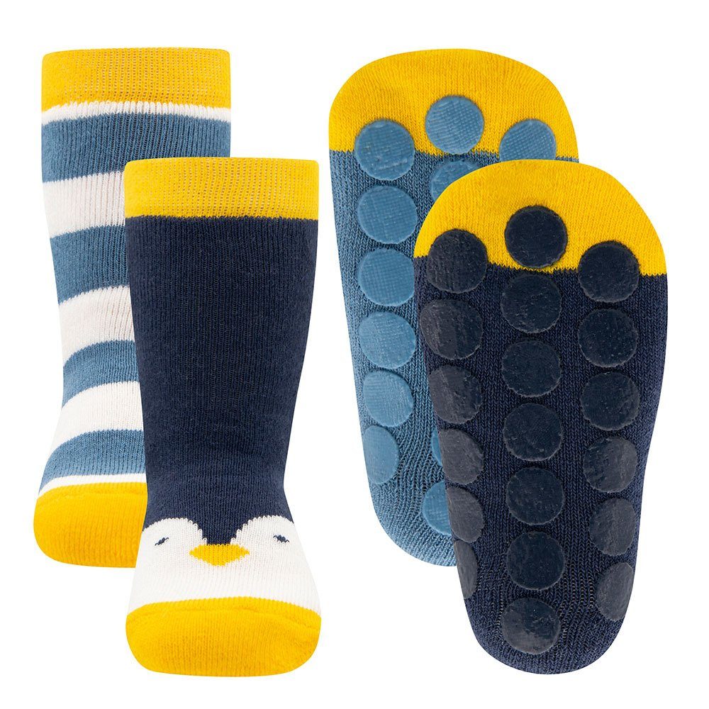 Ewers ABS-Socken Stoppersocken ABS 2er Pack Pinguin (2-Paar)