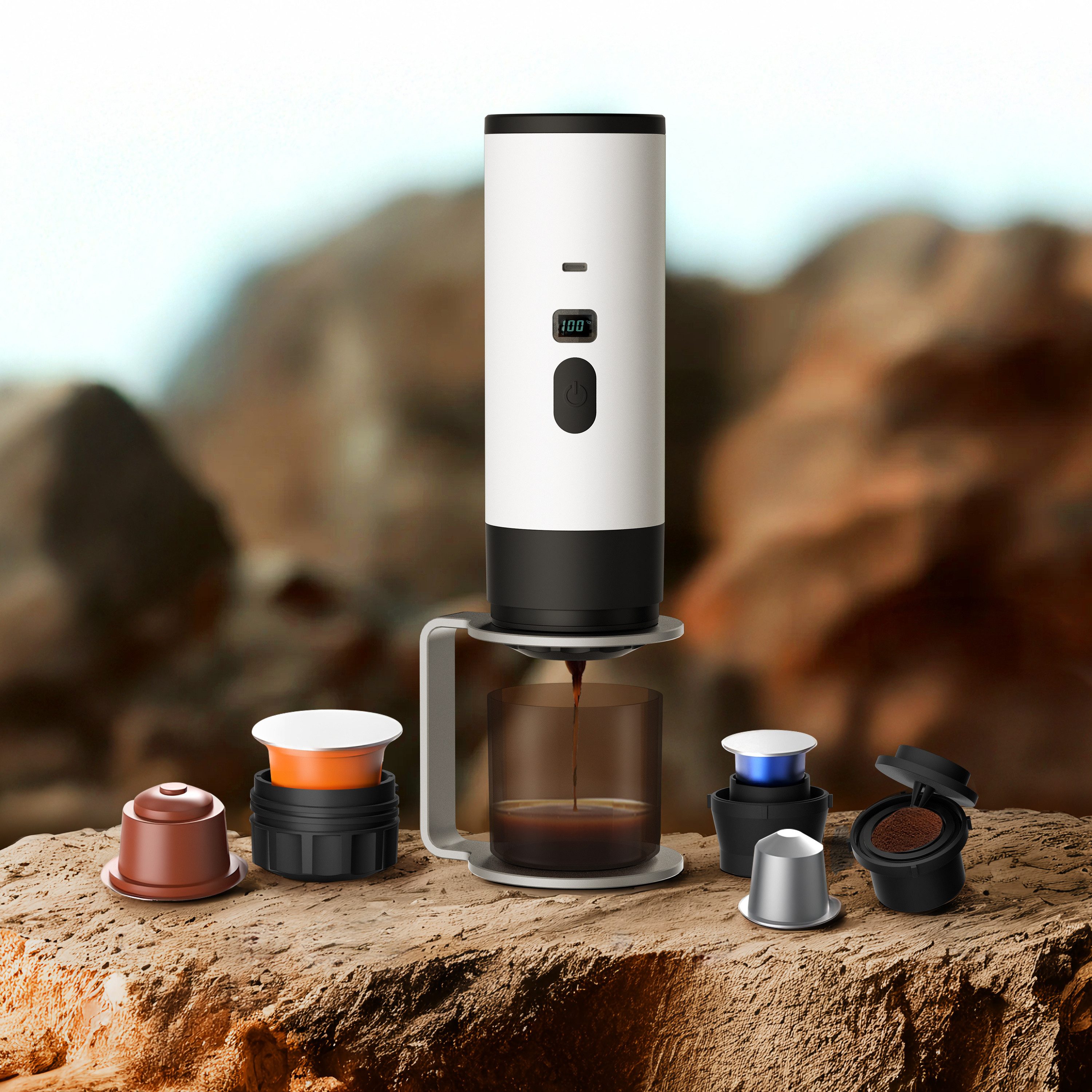 Reisekaffeemaschine