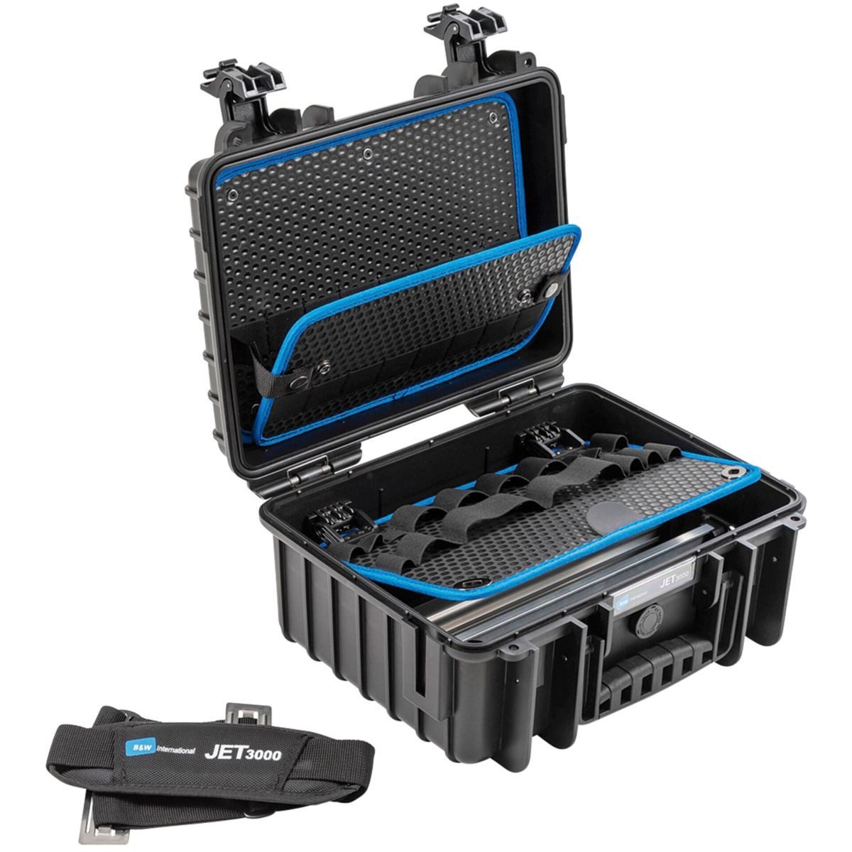 B&W International Werkzeugkoffer Tool Case PP.117.L Jet 3000