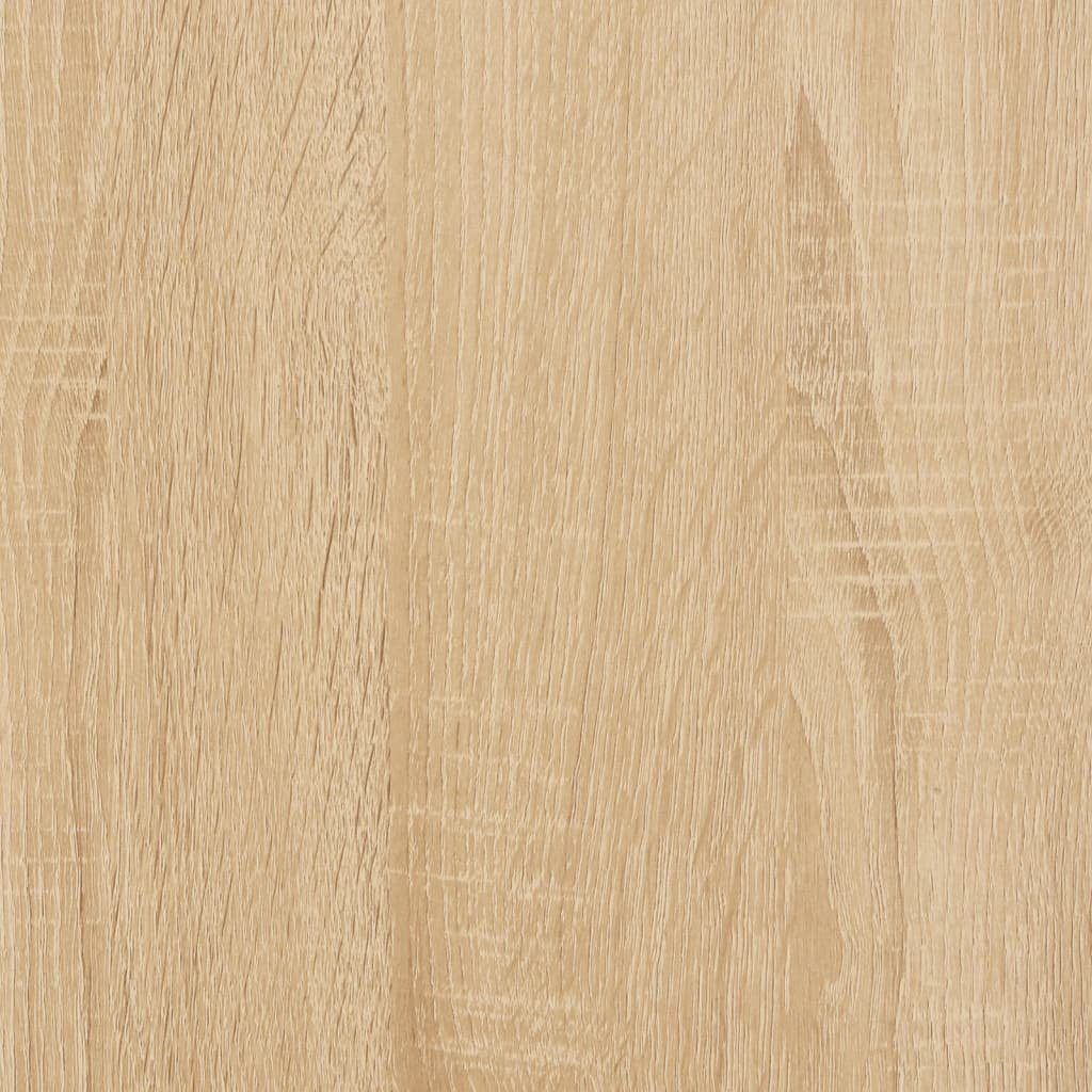 cm 69,5x32,5x90 furnicato Sonoma-Eiche Bücherregal Holzwerkstoff