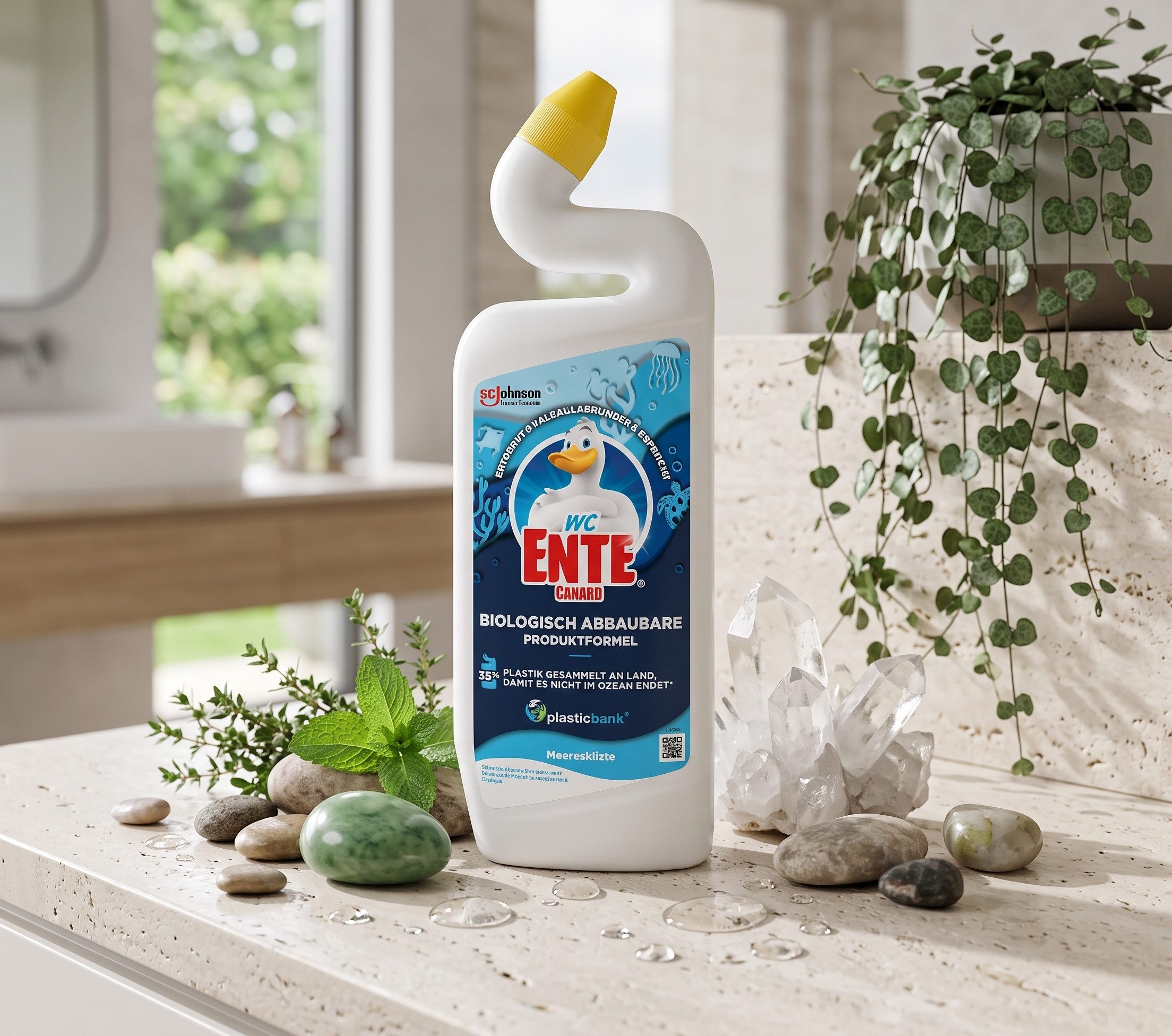 WC Ente WC-Ente WC-Reiniger Biologisch Abbaubar Meeresküste, 750 ml WC-Reiniger