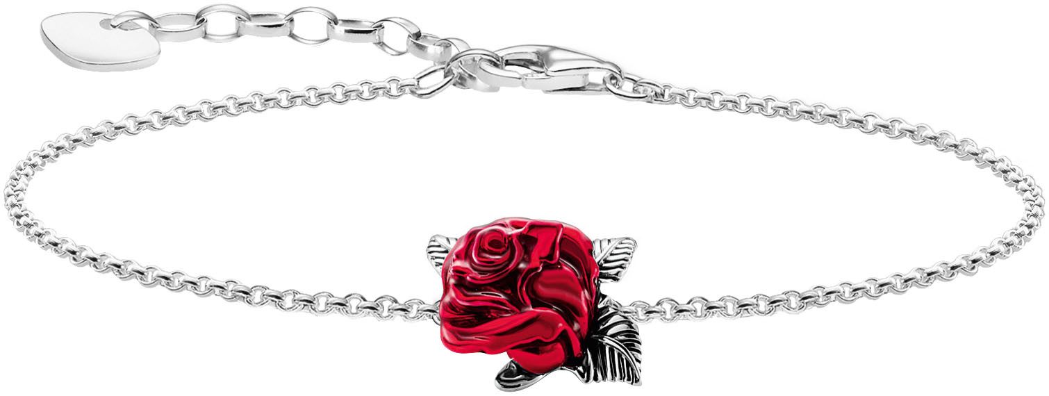 THOMAS SABO Armband Roses Romance, Rose, A2175-664-10-L19V