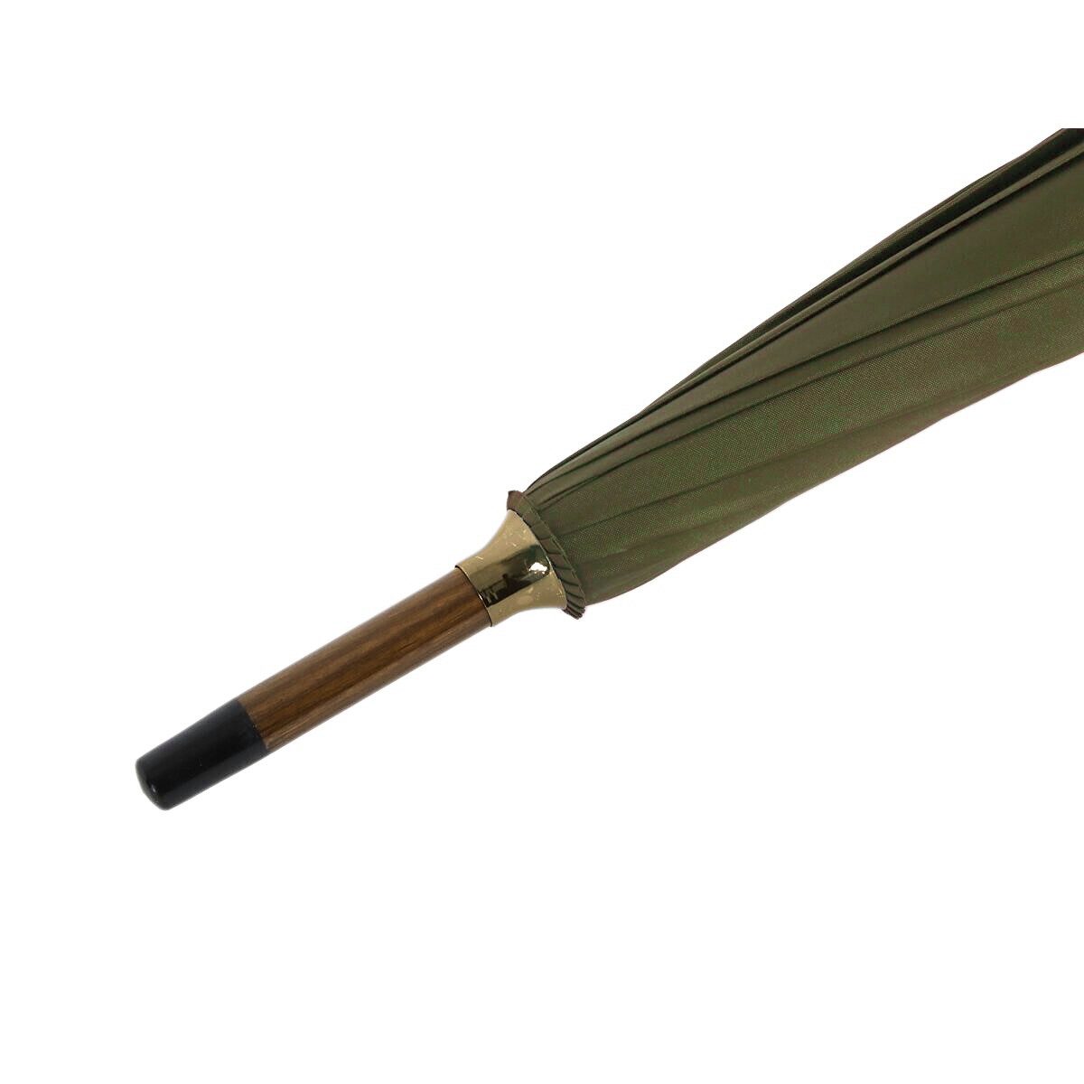 COFI 1453 Stockregenschirm Stockschirm Regenschirm Holzgriff mit Fiberglasstange – Bild 5 von 5