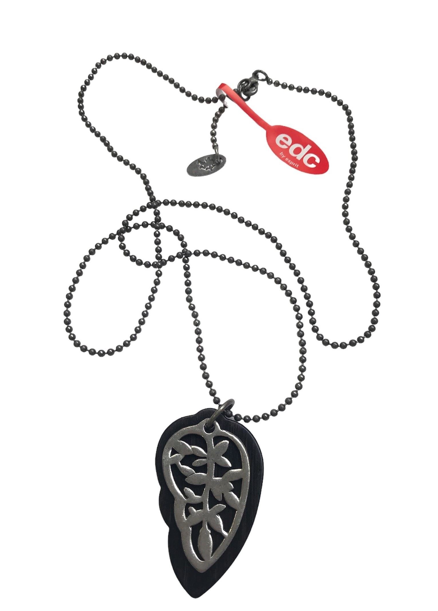 edc by Esprit Collier EENL-10050.A.80, Kette in altsilber-Optik