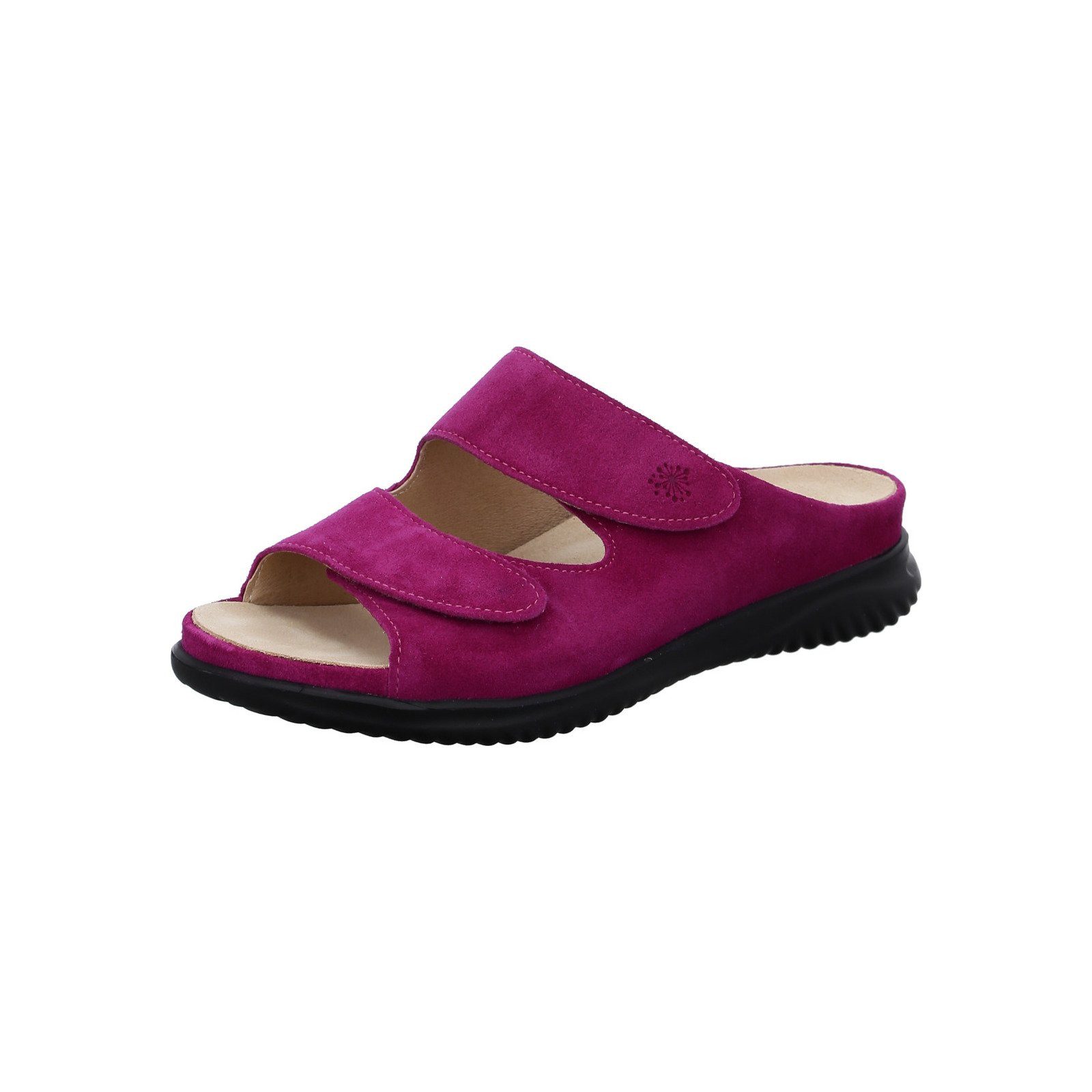 Hartjes Breeze - Damen Schuhe Pantolette Velours rosa